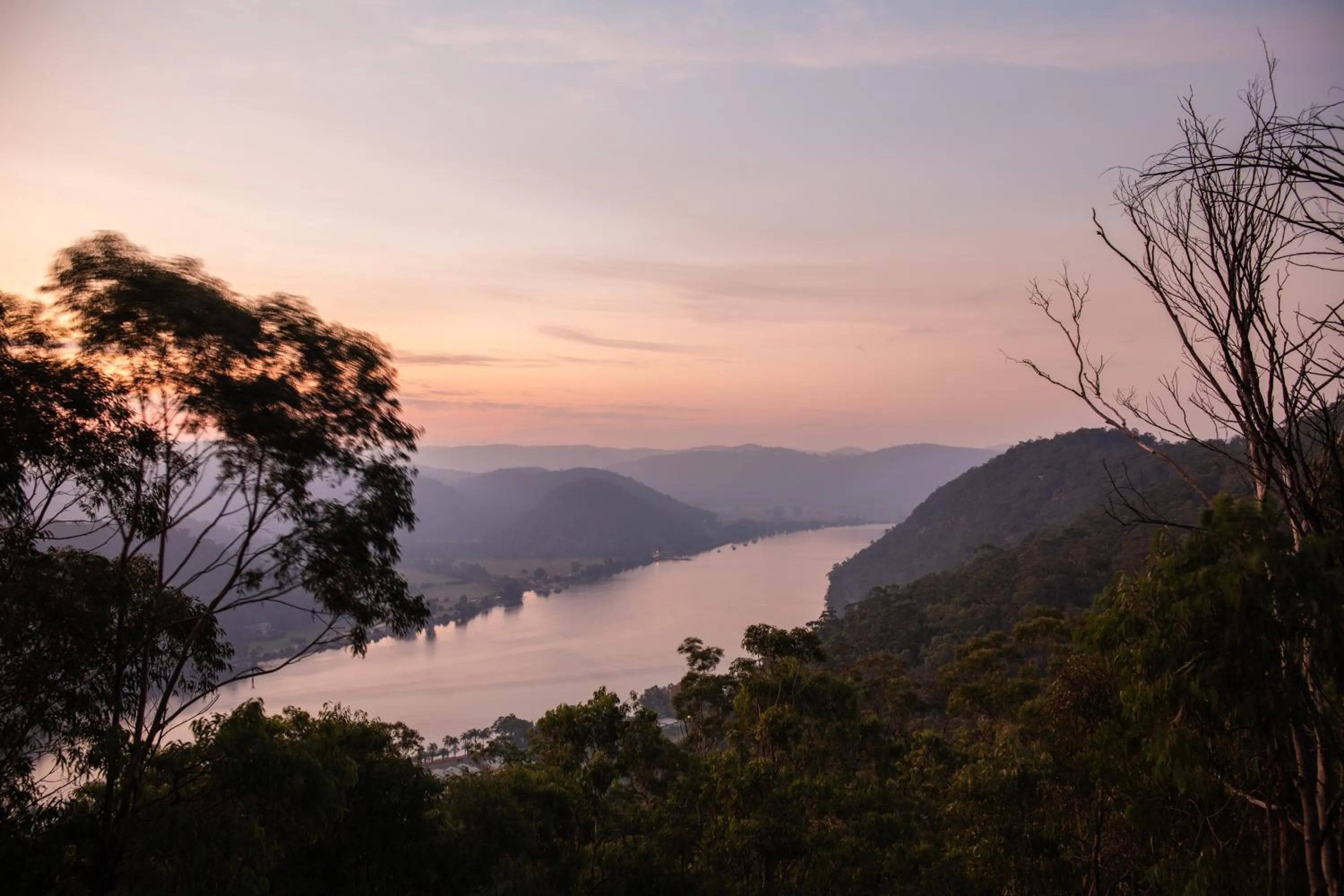Natural landscape in Wisemans Retreat