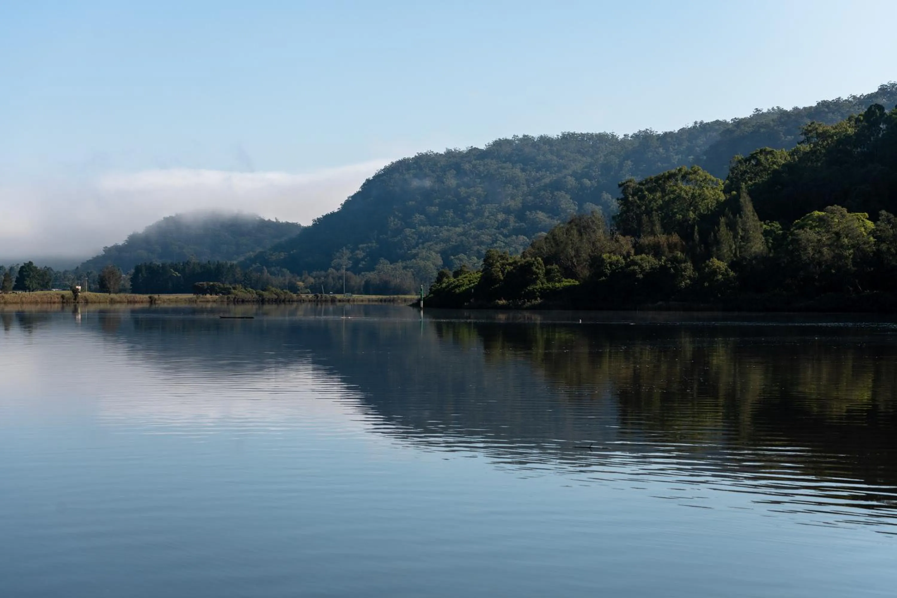 Natural landscape in Wisemans Retreat