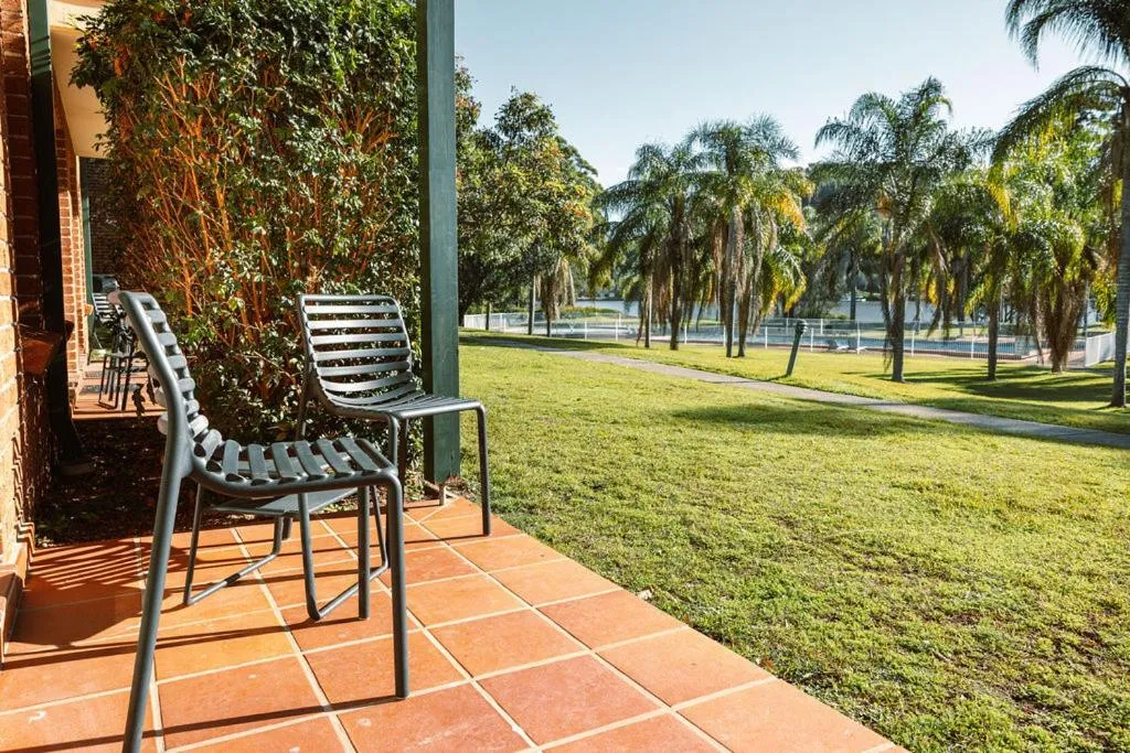 Garden view in Wisemans Retreat
