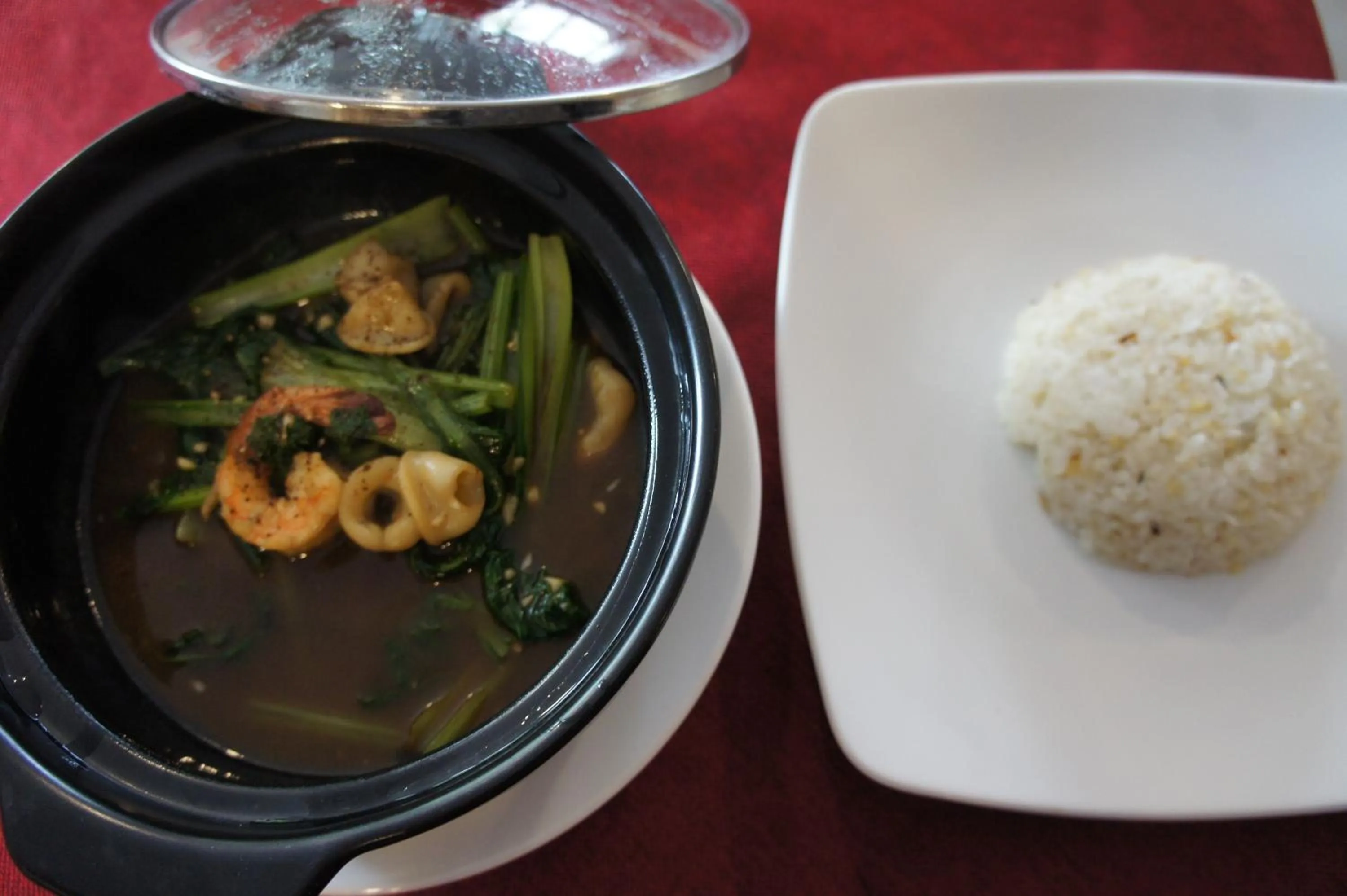 Asian breakfast in Hotel L'Odéon Phu My Hung