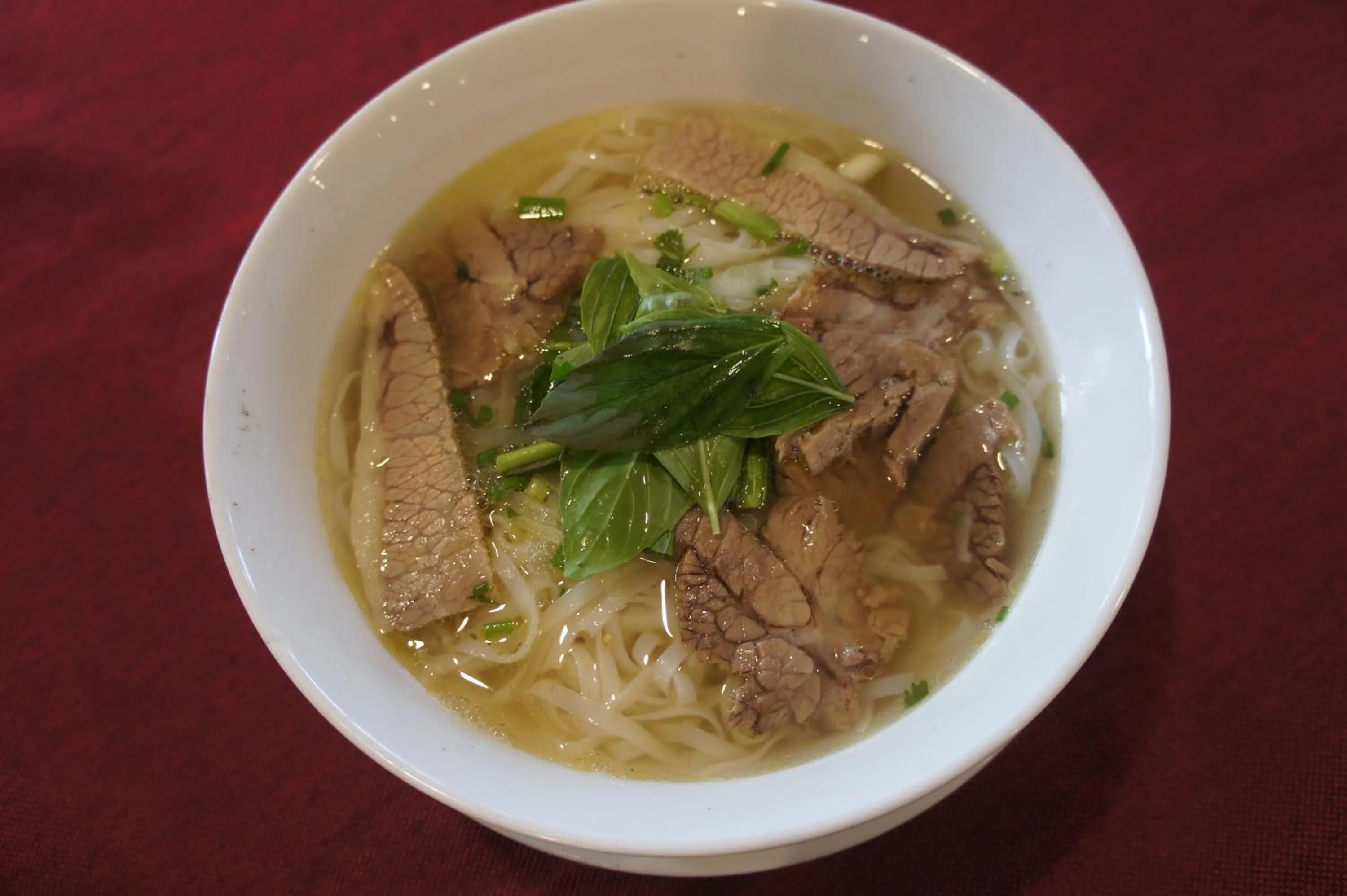 Asian breakfast in Hotel L'Odéon Phu My Hung