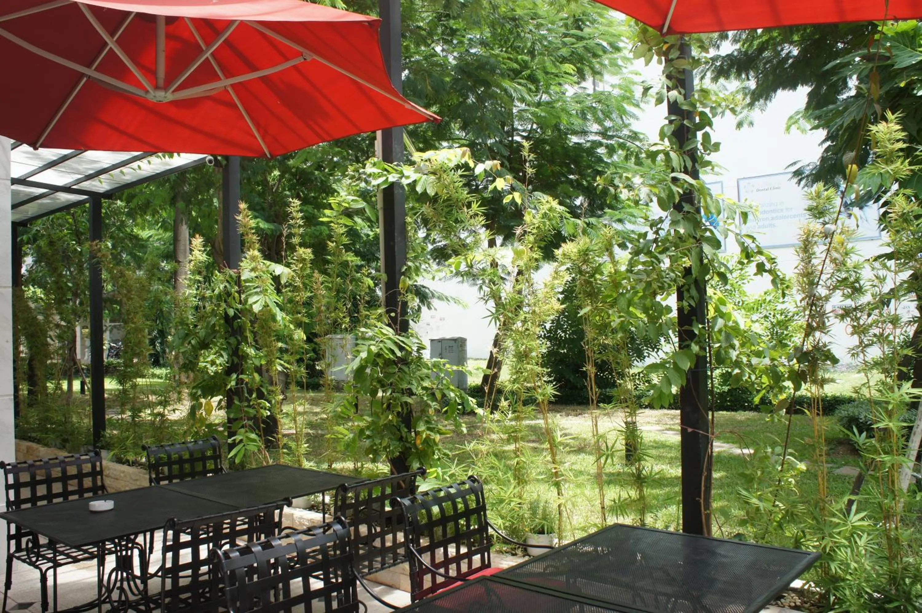 Garden view in Hotel L'Odéon Phu My Hung