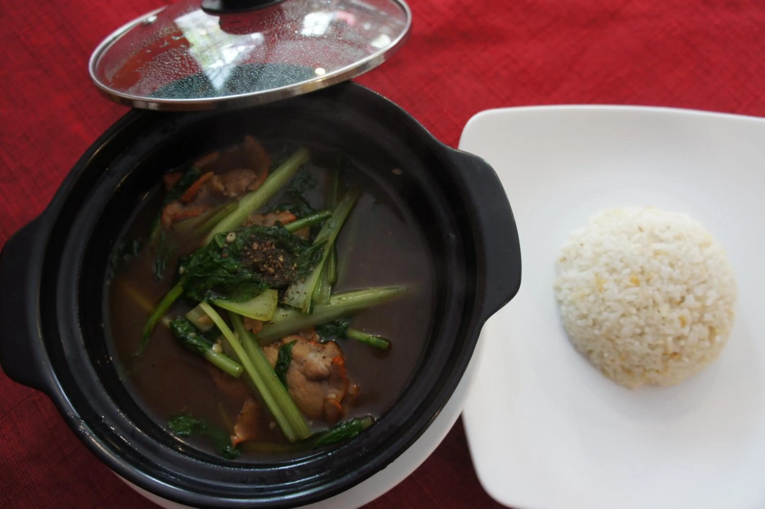 Asian breakfast in Hotel L'Odéon Phu My Hung