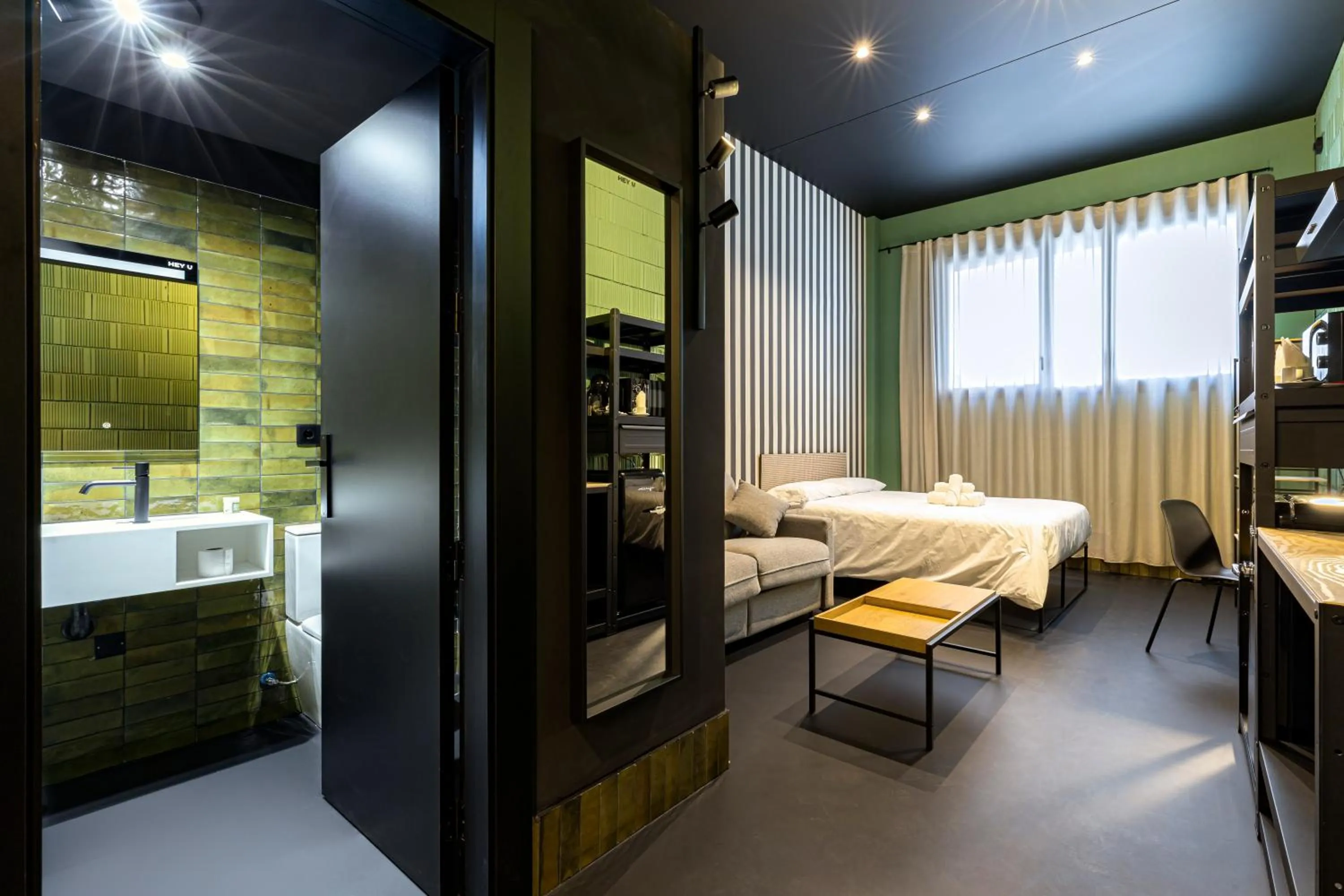 Bed in Apartamentos HEY U