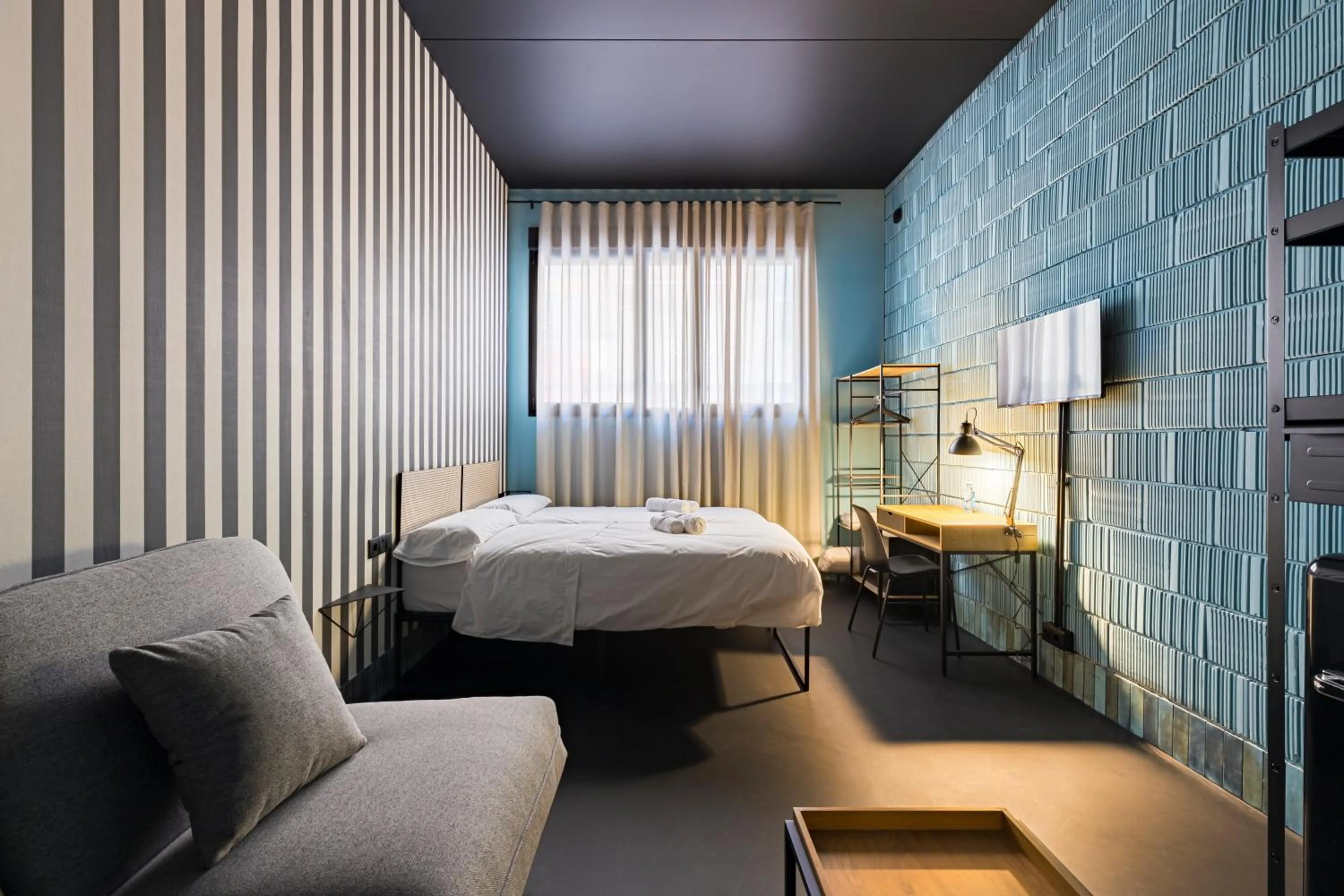 Bed in Apartamentos HEY U