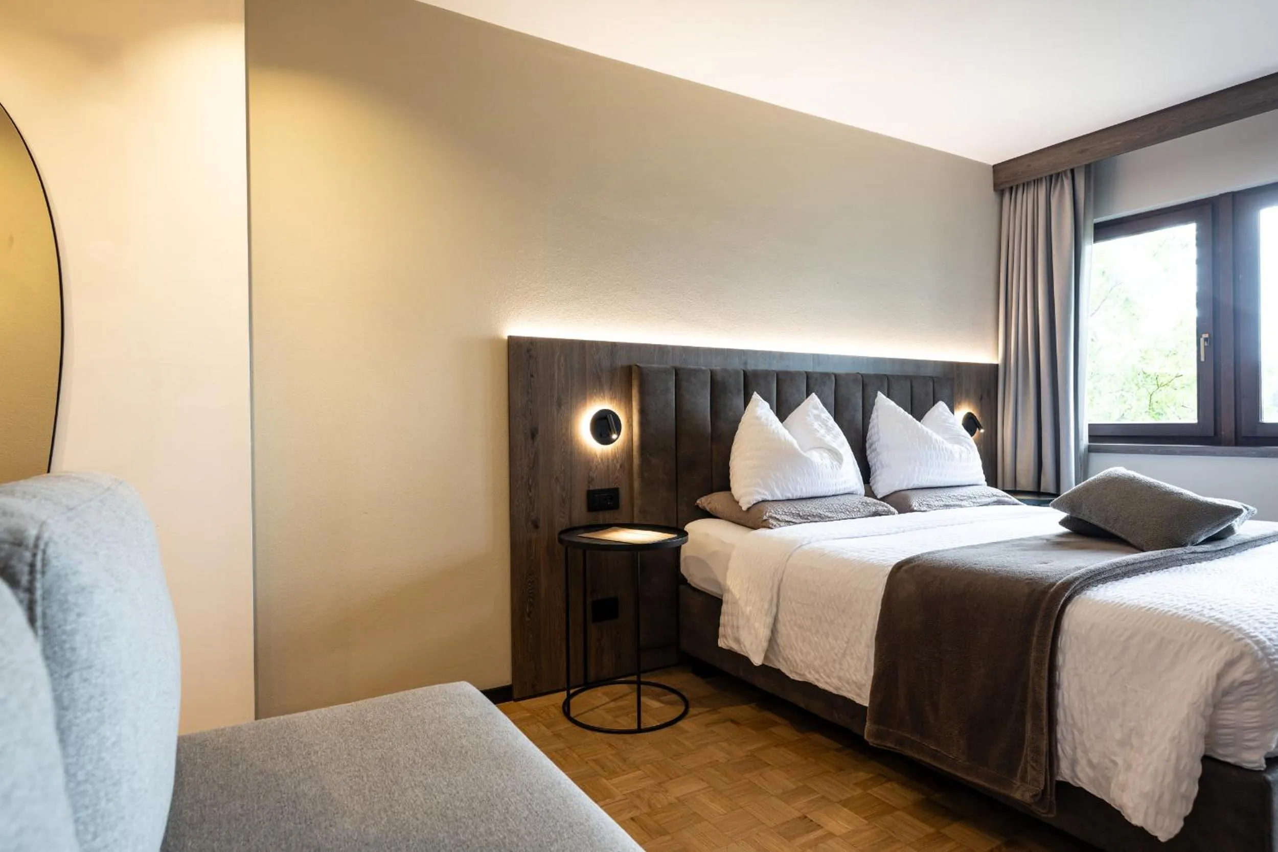 Bed in Hotel Arcobaleno