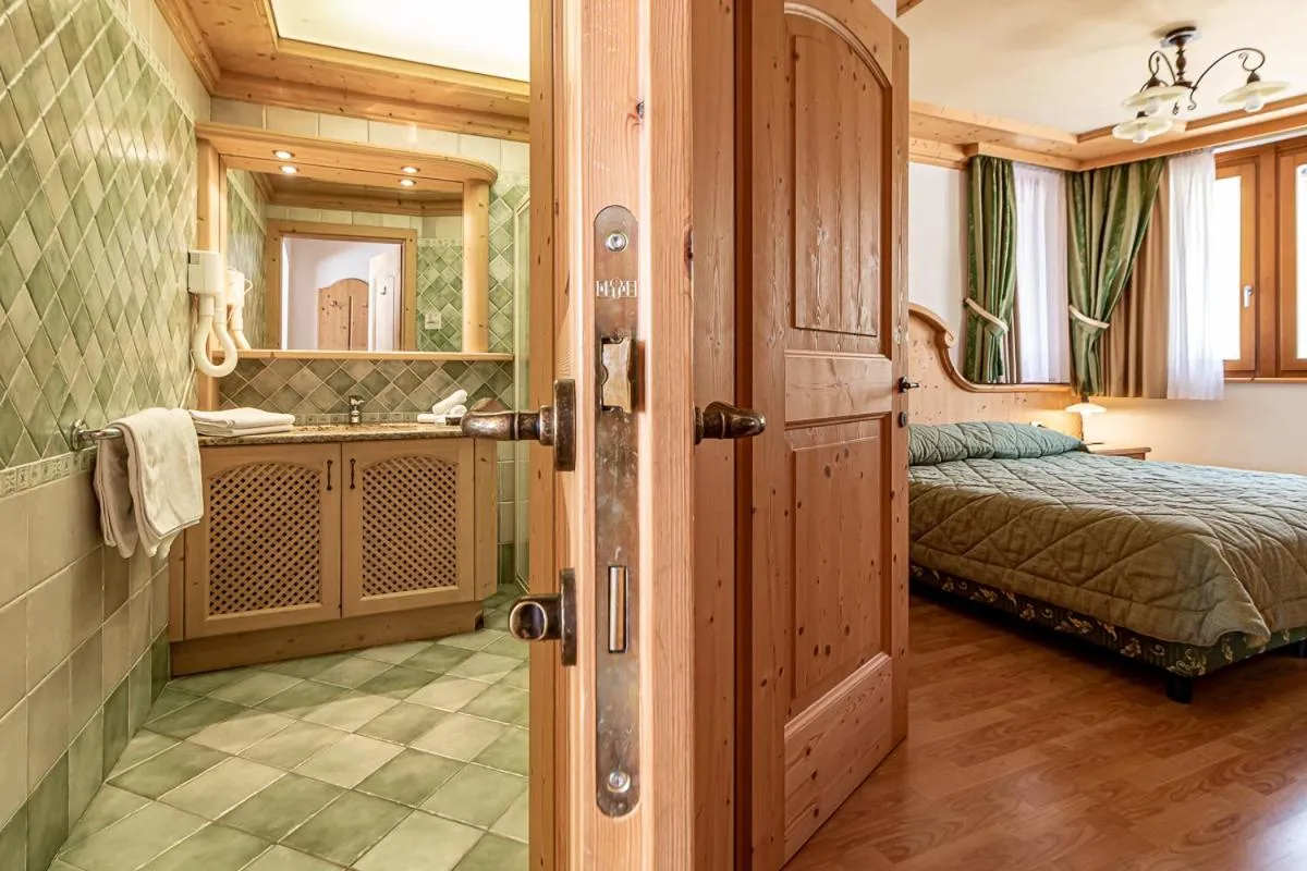 Bed in Hotel Arcobaleno