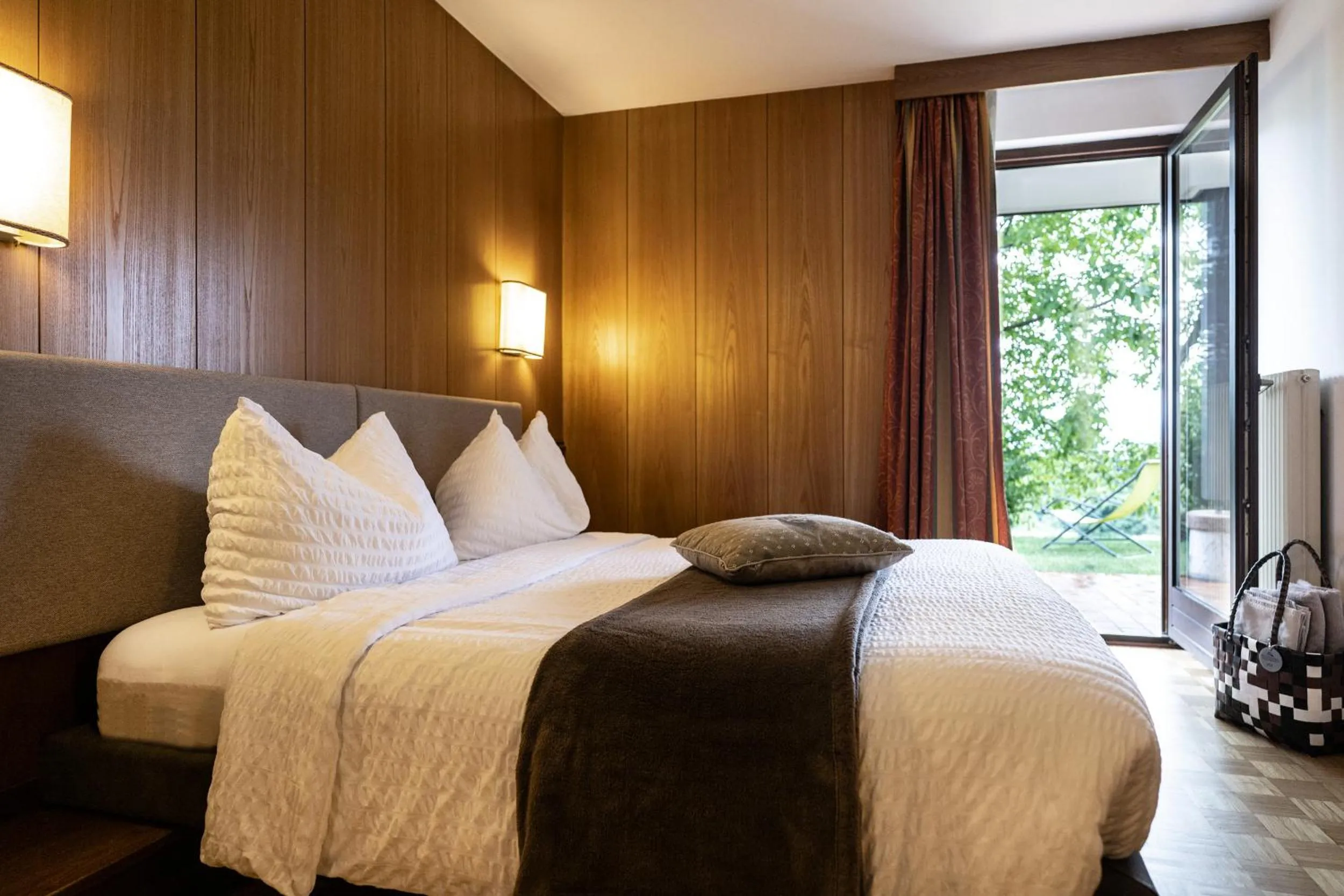 Bed in Hotel Arcobaleno