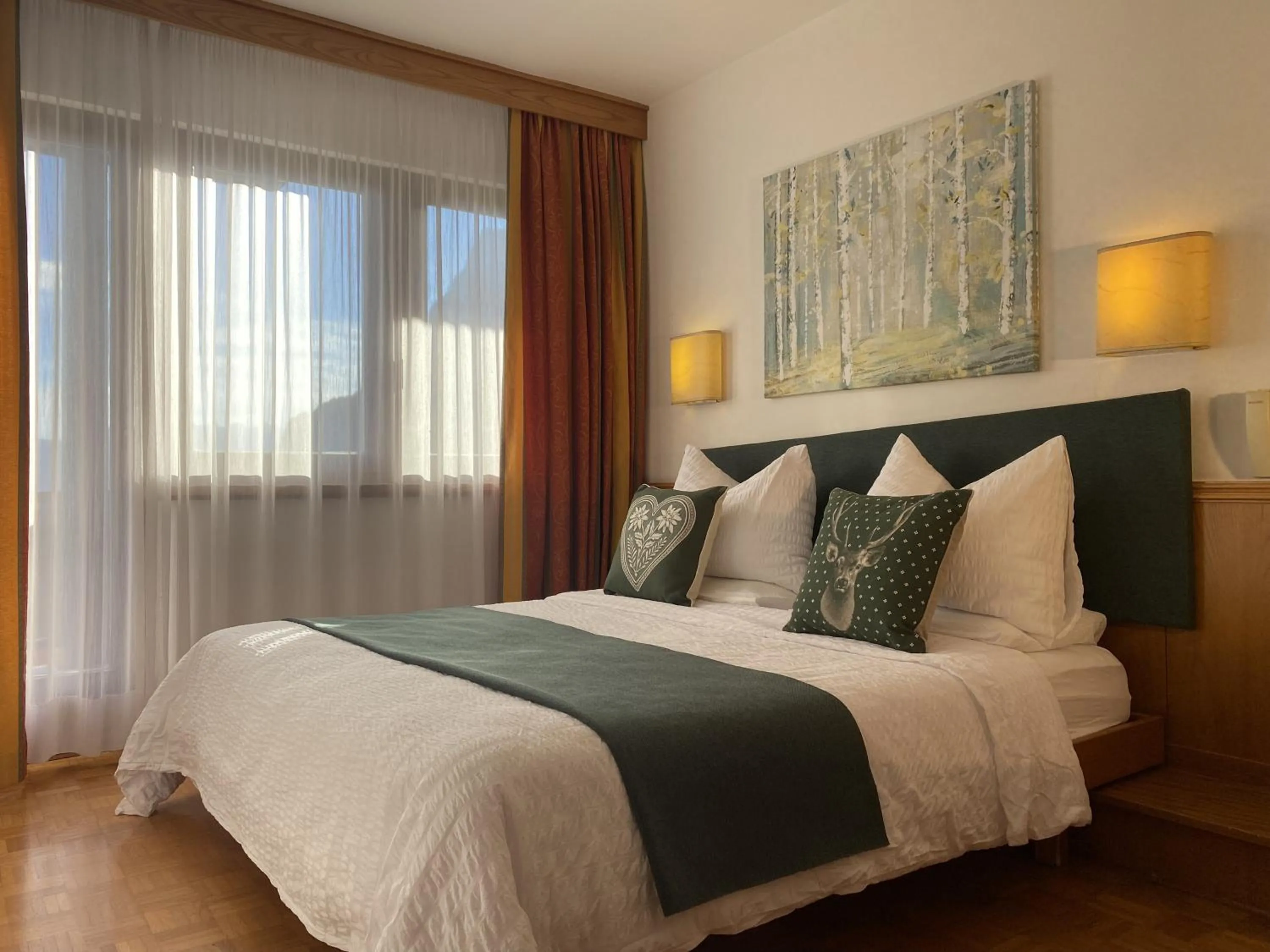 Bed in Hotel Arcobaleno