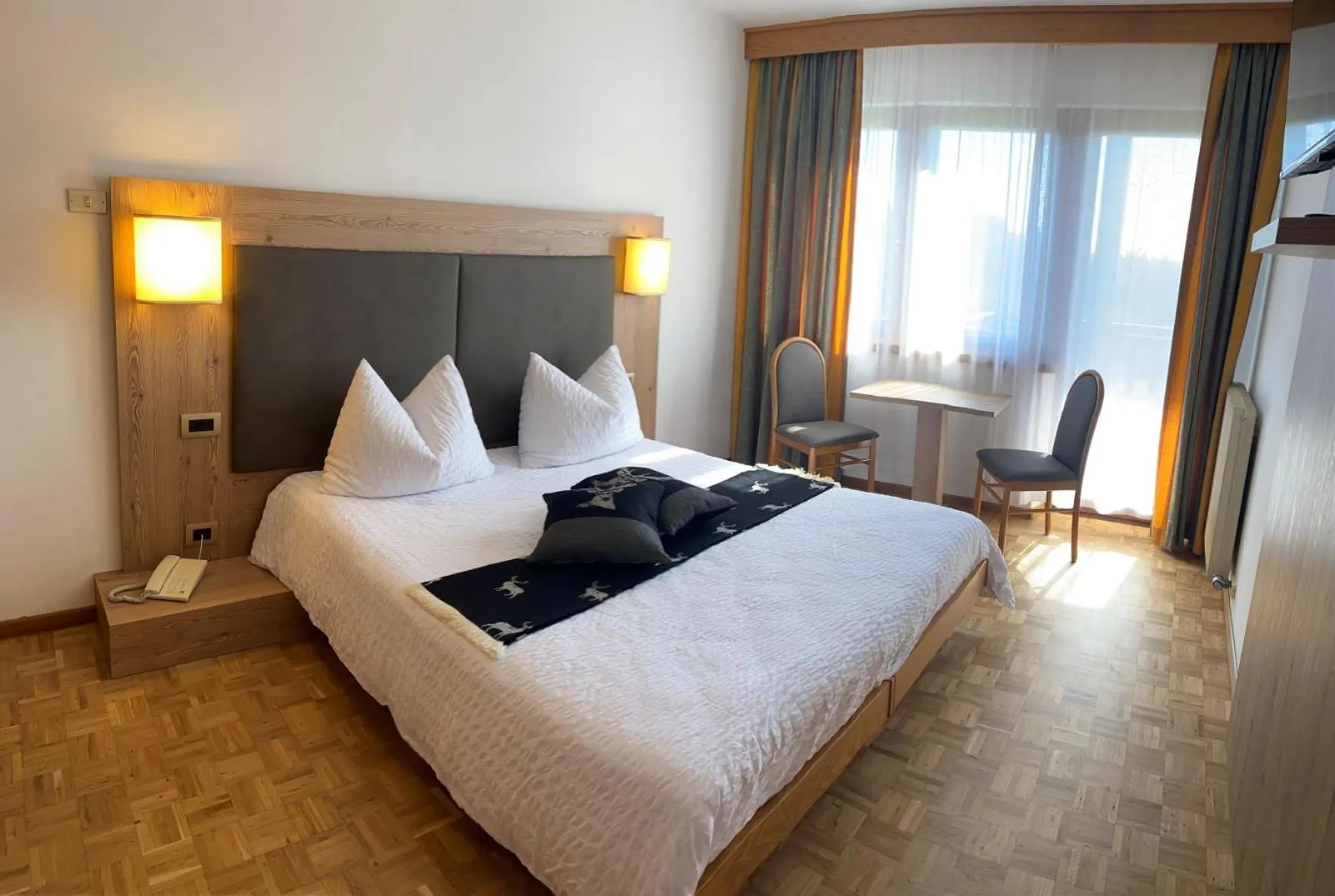 Bed in Hotel Arcobaleno