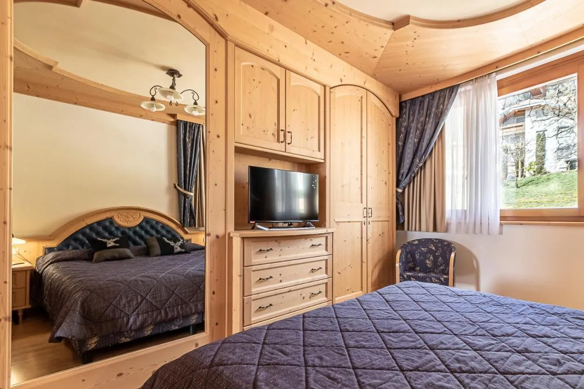 Bed in Hotel Arcobaleno