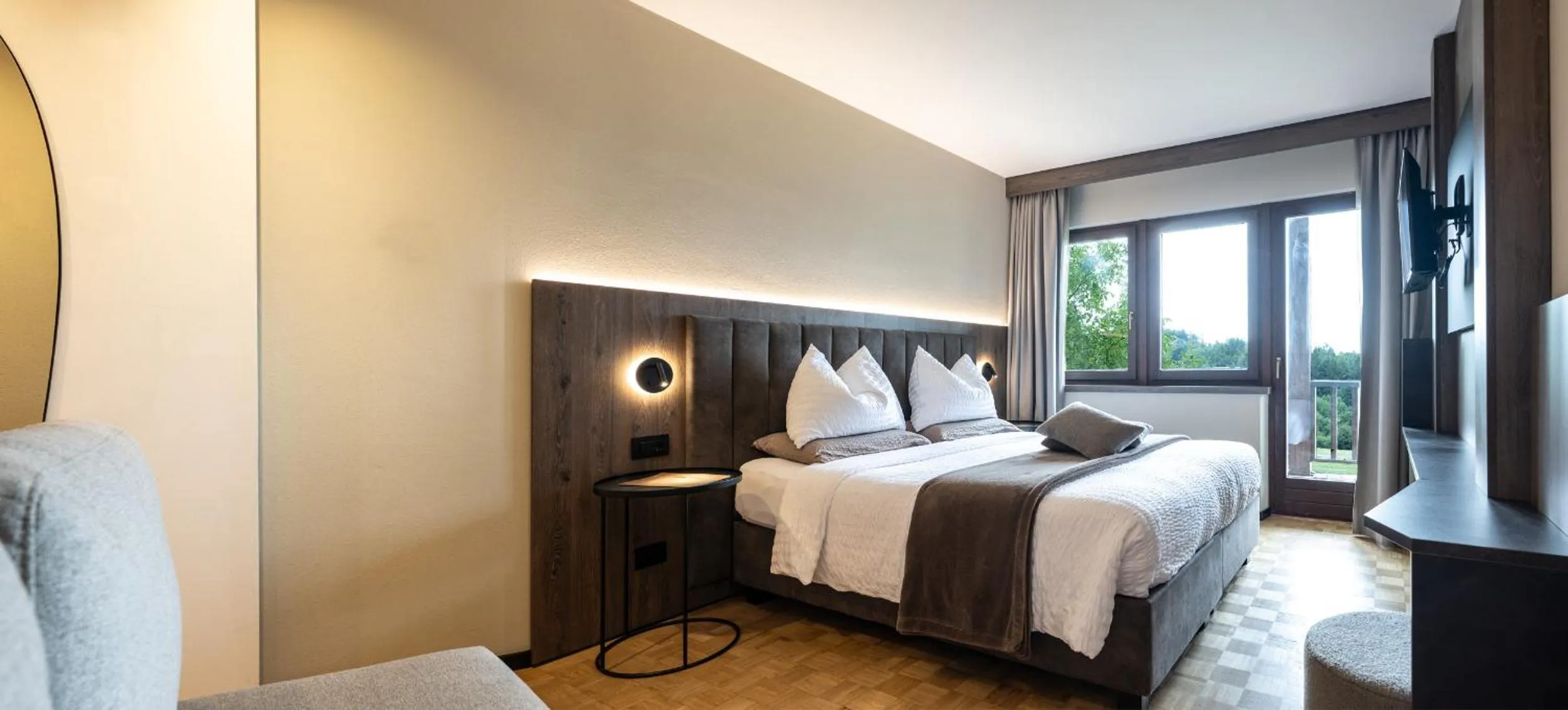 Bed in Hotel Arcobaleno