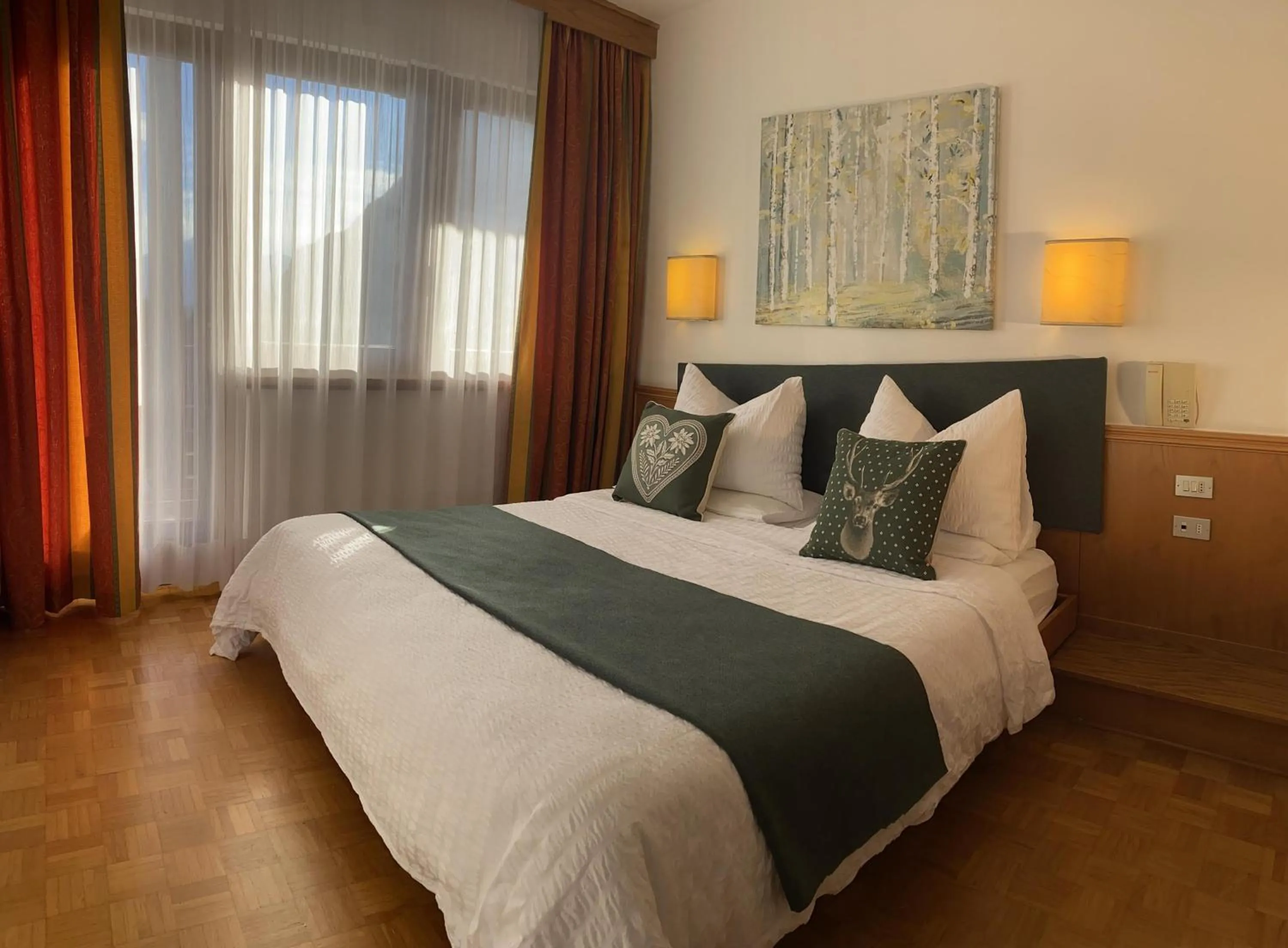 Bed in Hotel Arcobaleno