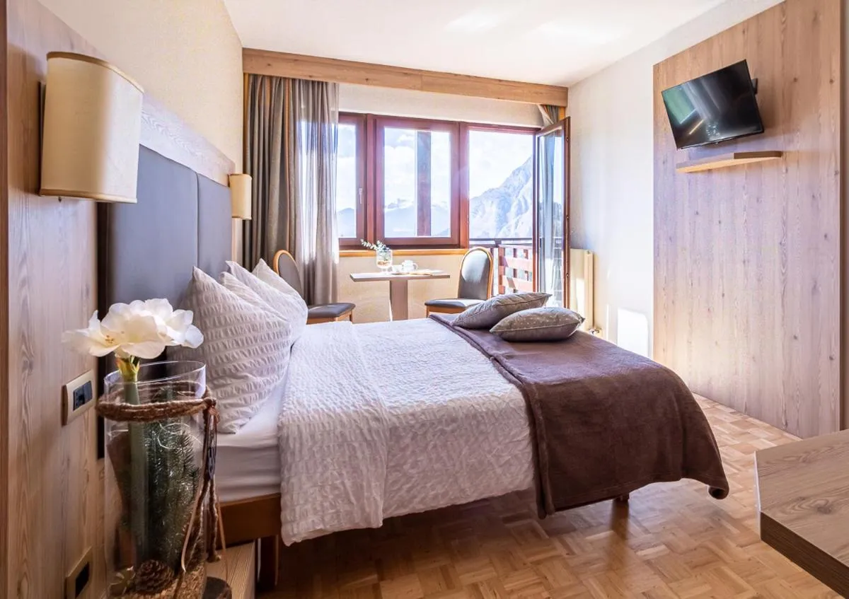 Bed in Hotel Arcobaleno