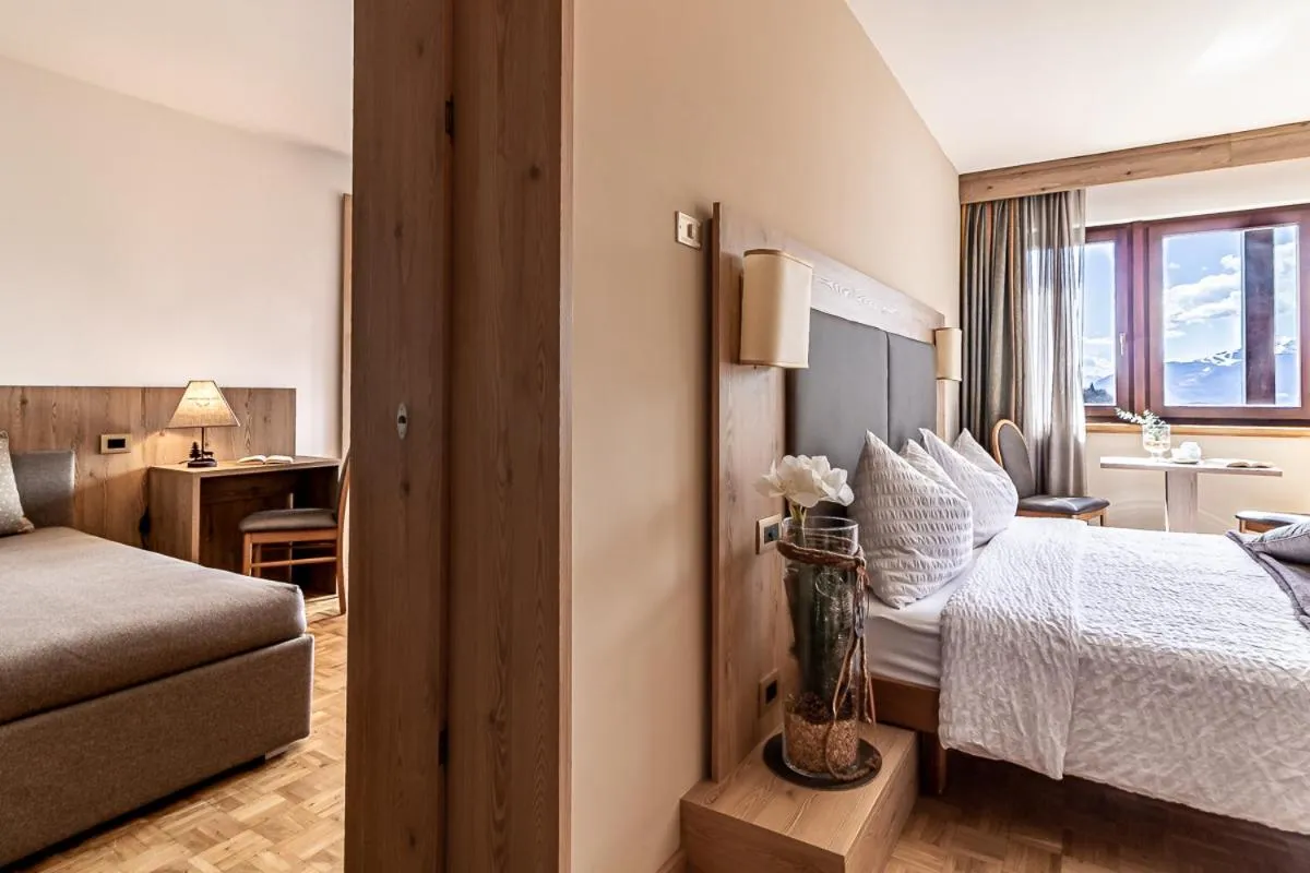 Bed in Hotel Arcobaleno