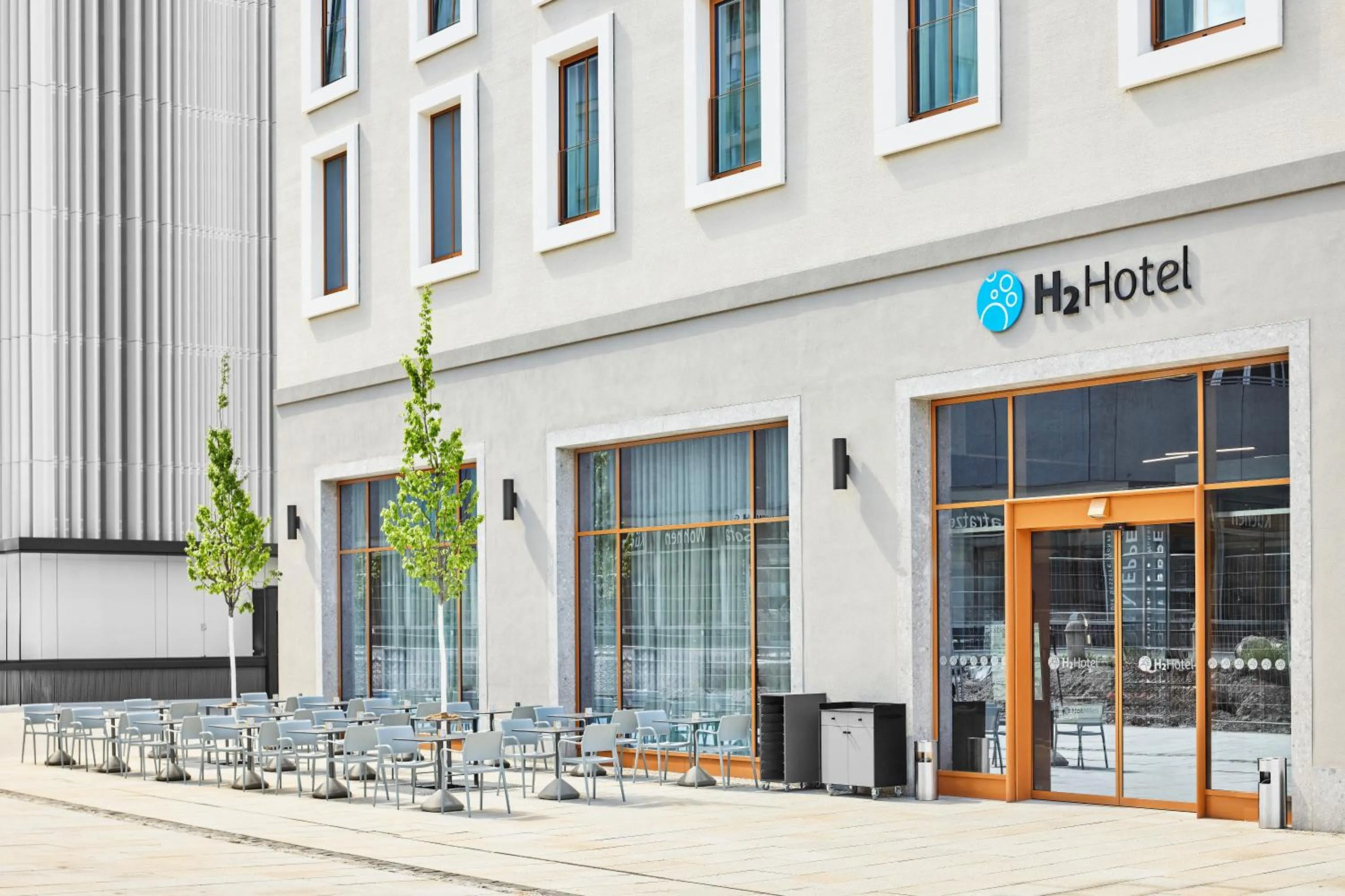 Property building in H2 Hotel Erfurt