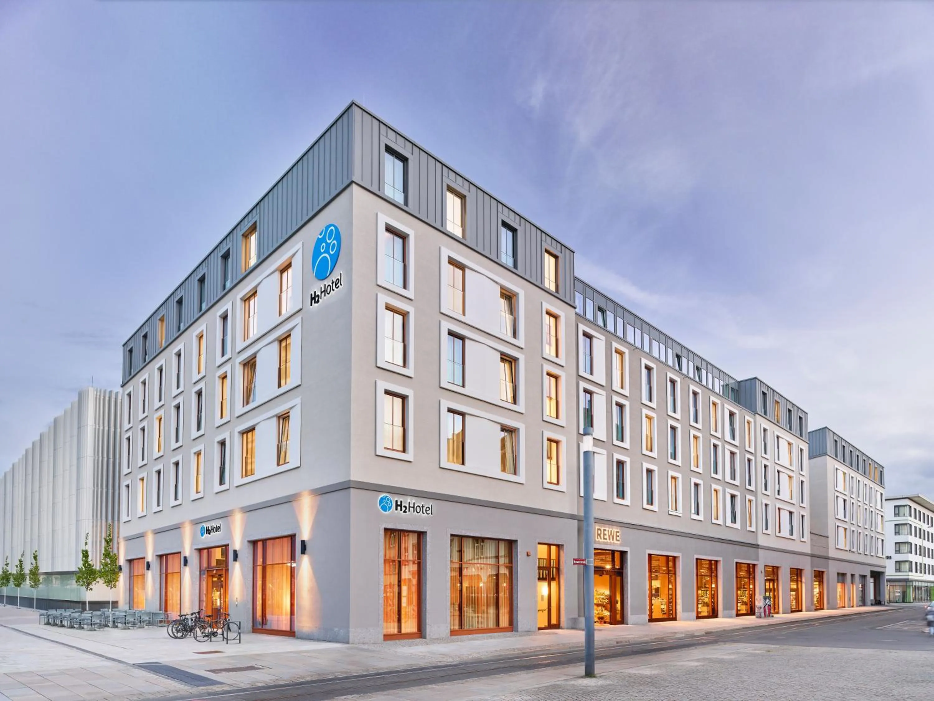 Property building in H2 Hotel Erfurt