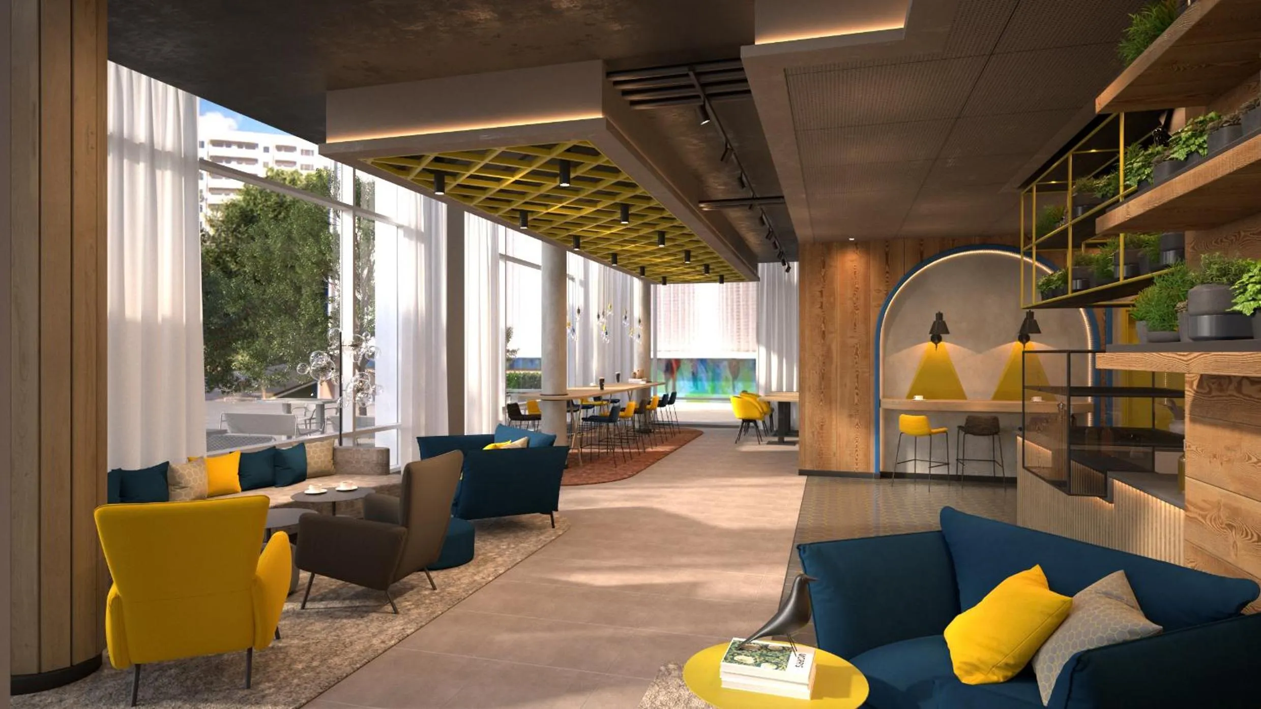 Lobby or reception in H2 Hotel Erfurt