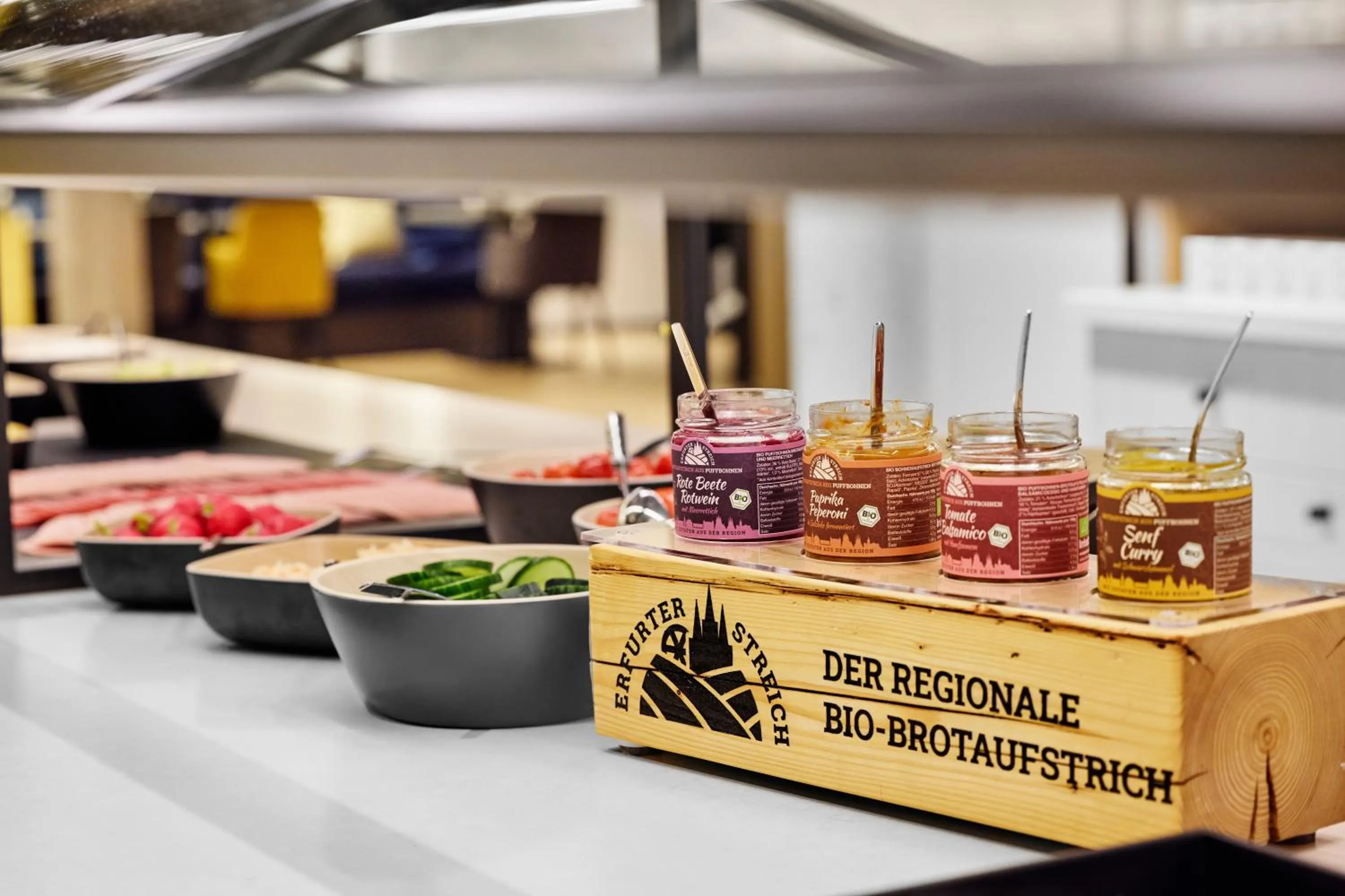 Buffet breakfast in H2 Hotel Erfurt