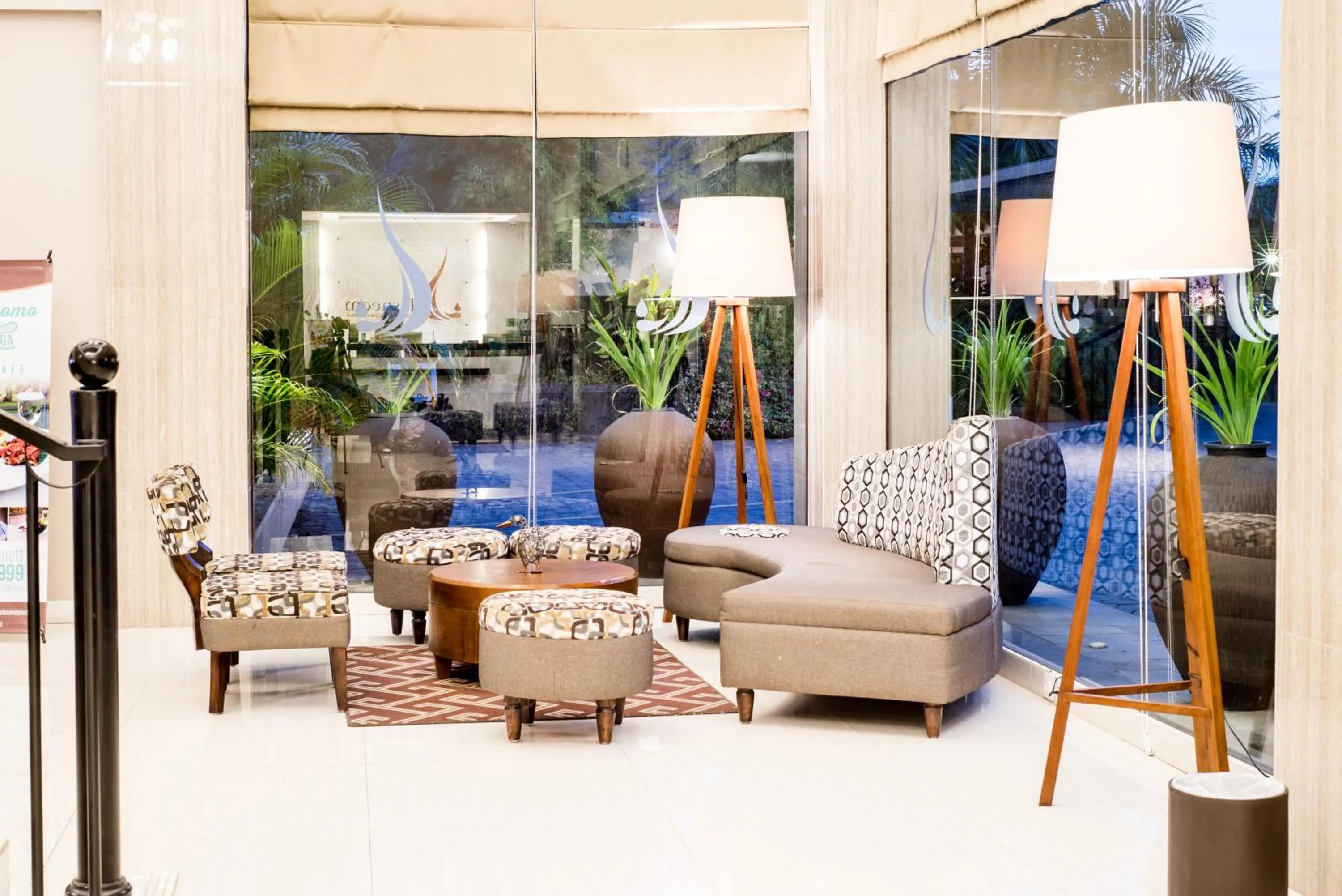 Decorative detail in Tasneem Hotel Malioboro Yogyakarta