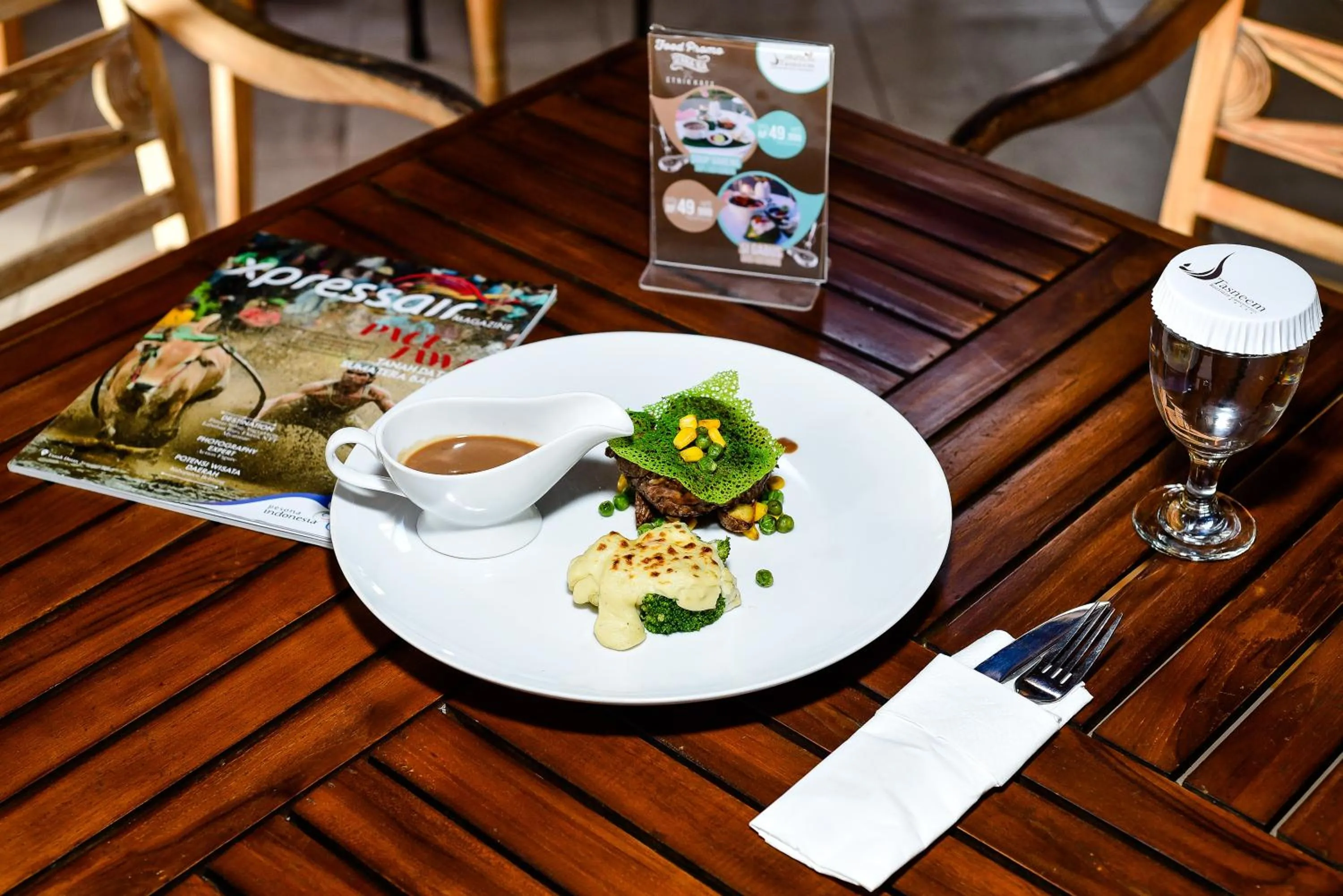 Food close-up in Tasneem Hotel Malioboro Yogyakarta