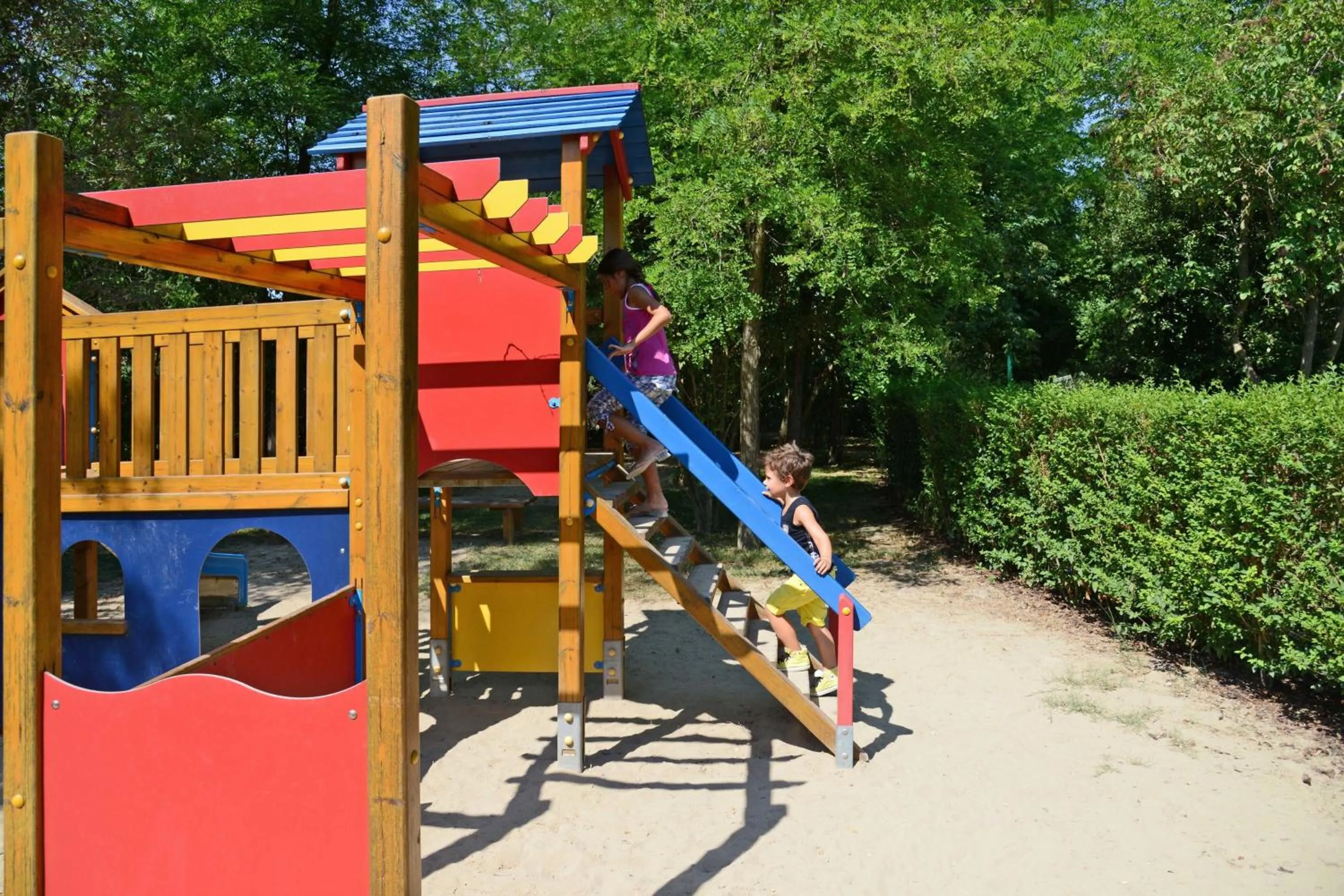 Children play ground in Green Village Eco Resort