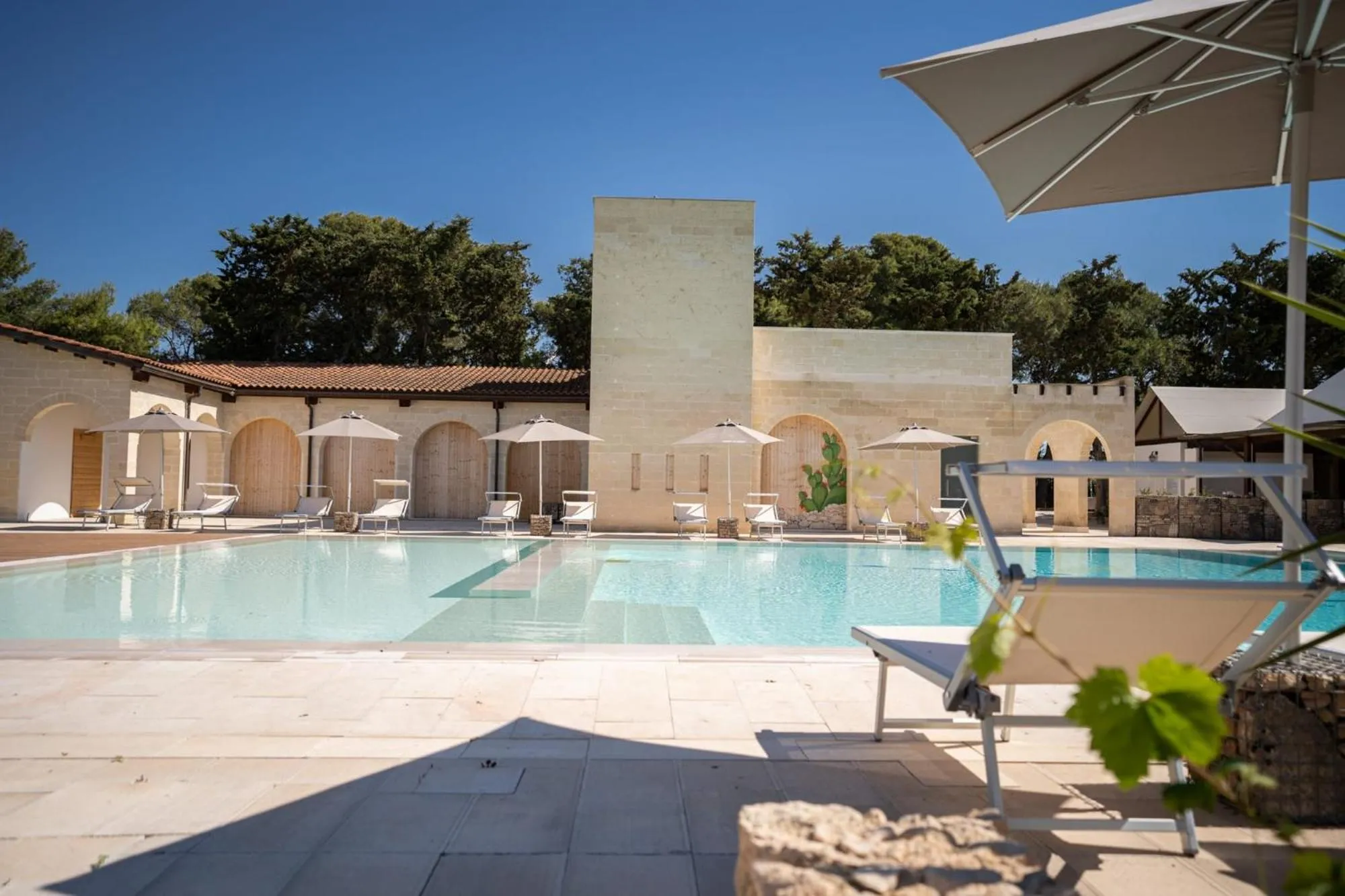 Swimming pool in Tenuta del Barco WineRestaurant and Hospitality