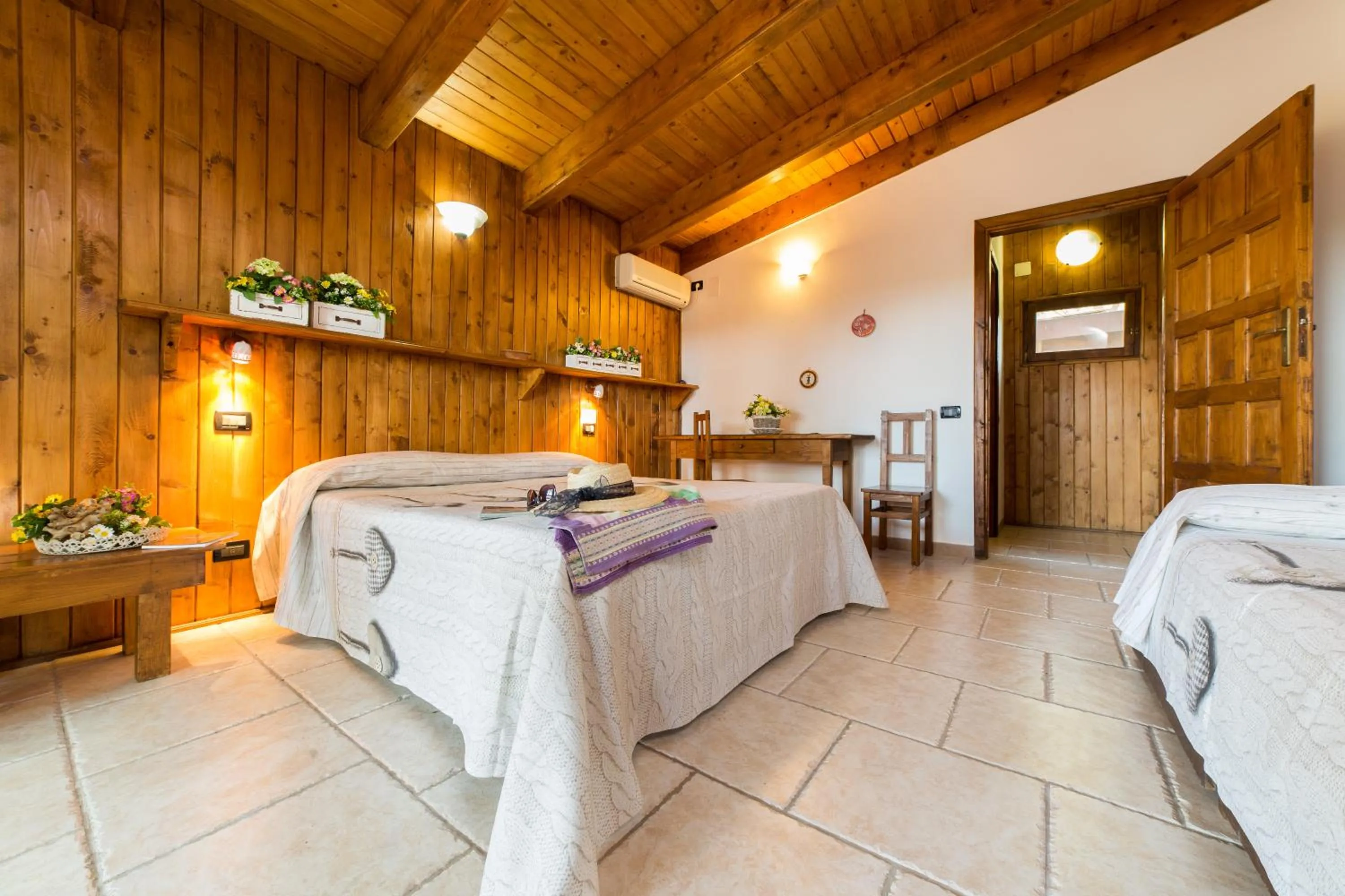 Photo of the whole room, Bed in Tenuta del Barco WineRestaurant and Hospitality