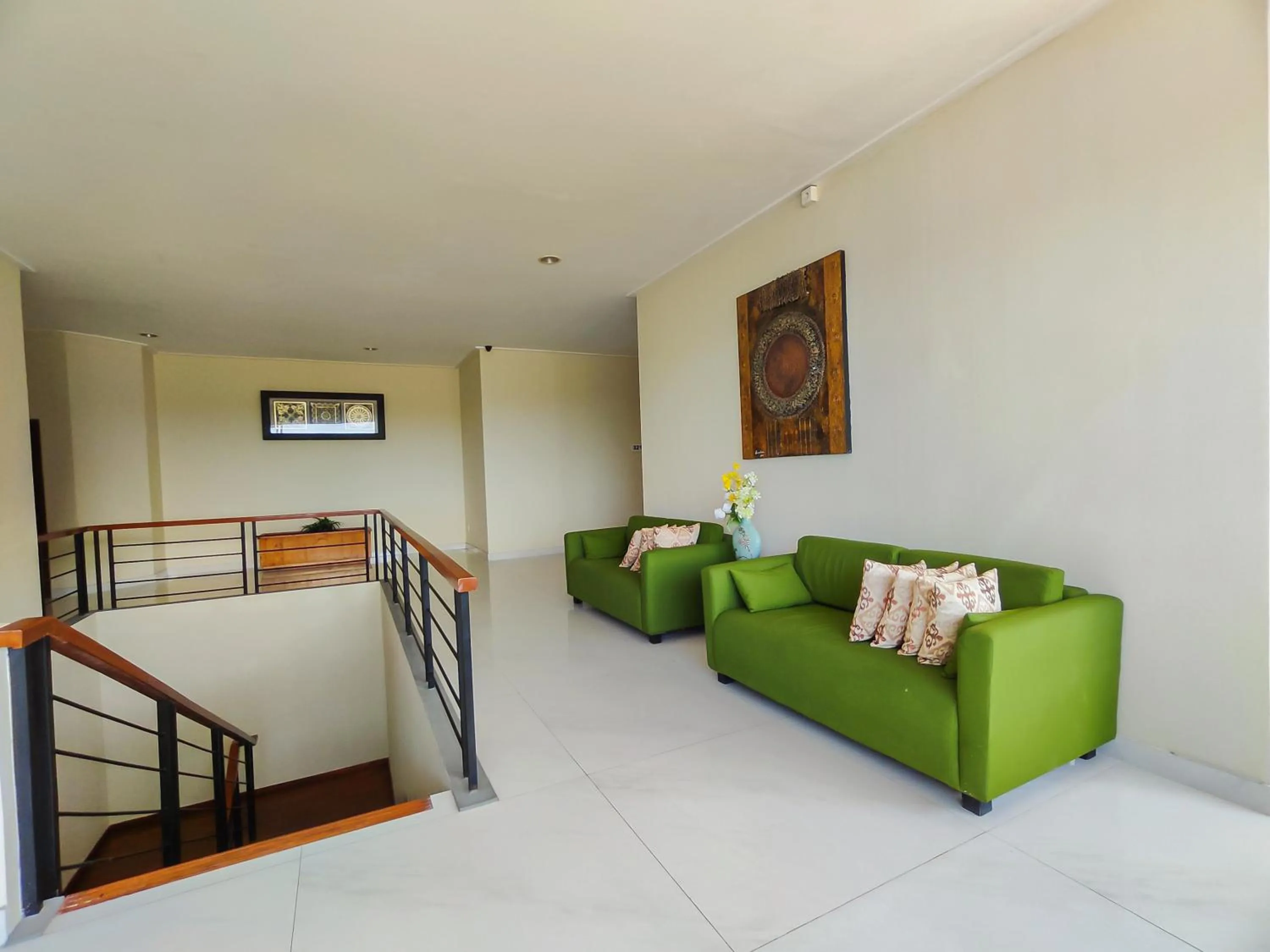 Living room in Seminyak Square Hotel And Villas