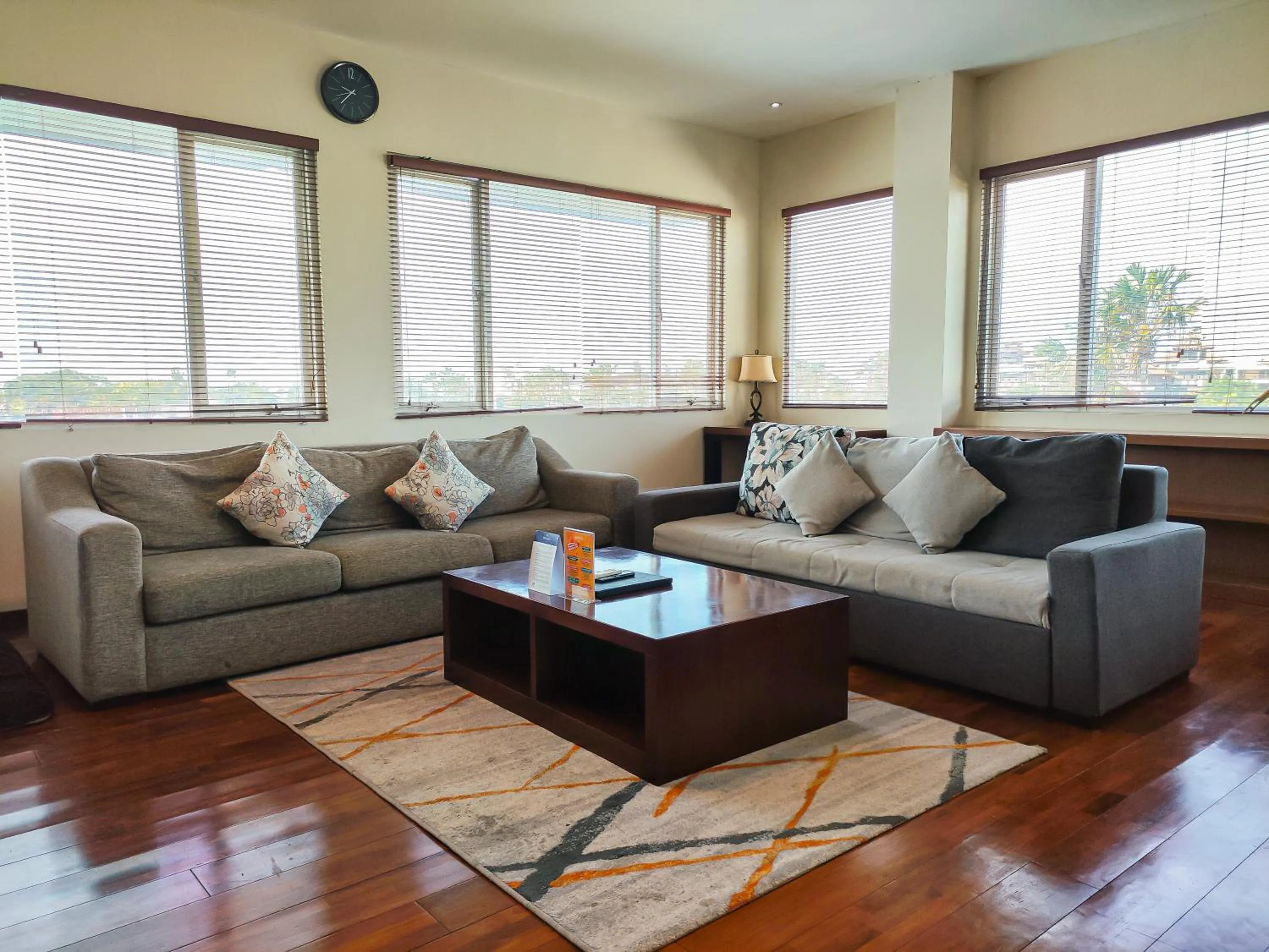 Living room in Seminyak Square Hotel And Villas
