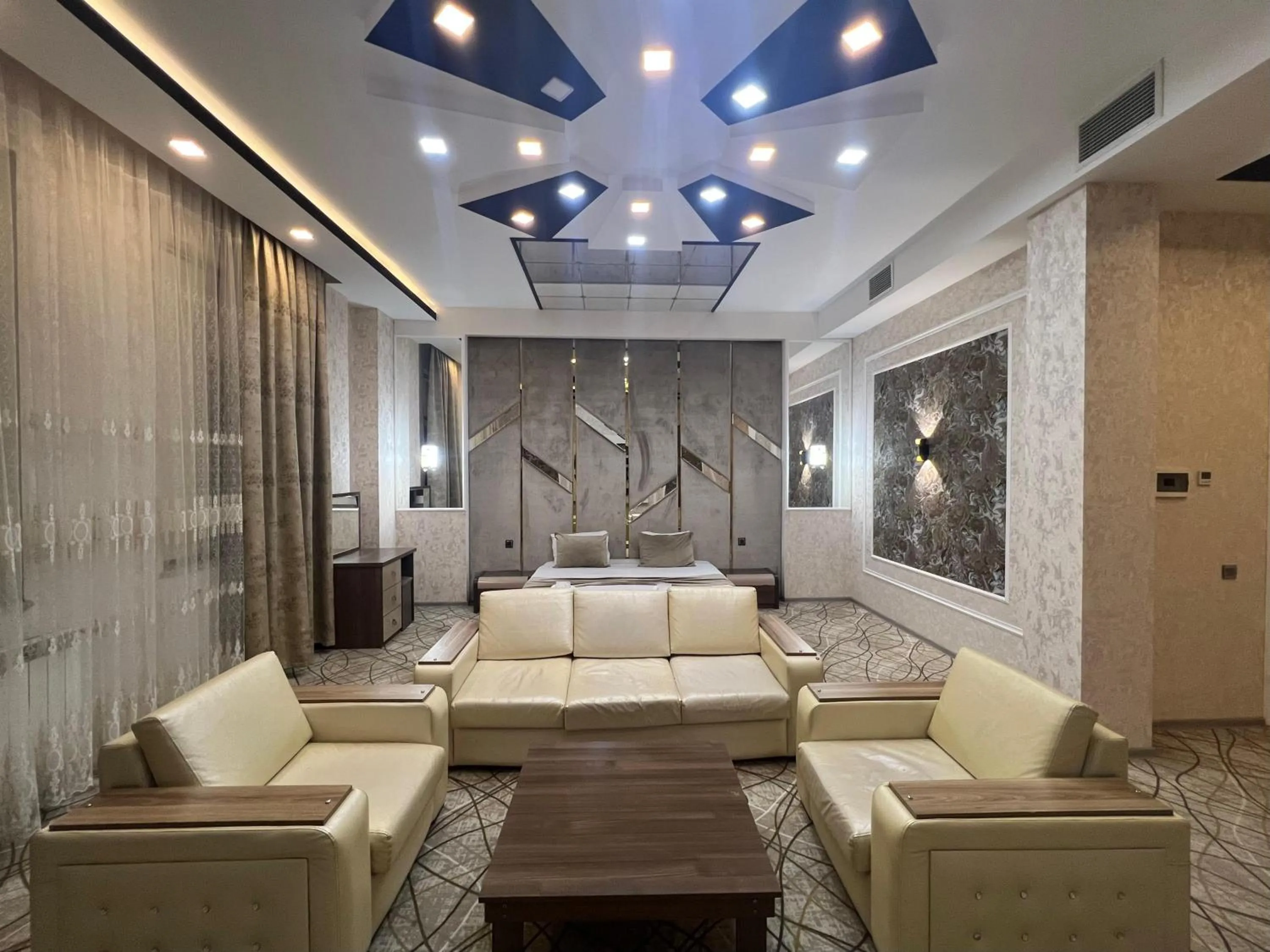 Seating area in Royal Mansion Hotel