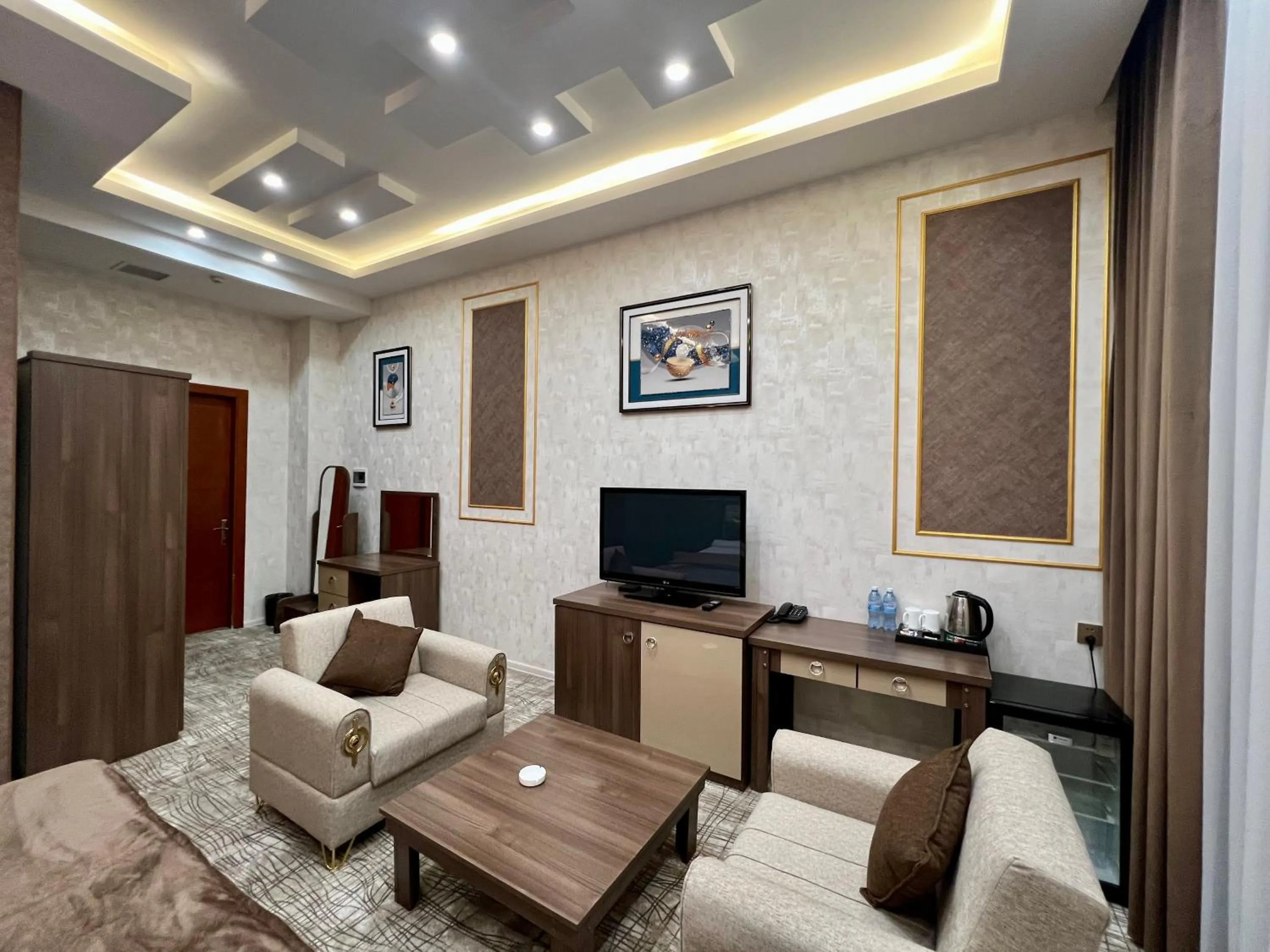 Seating area in Royal Mansion Hotel