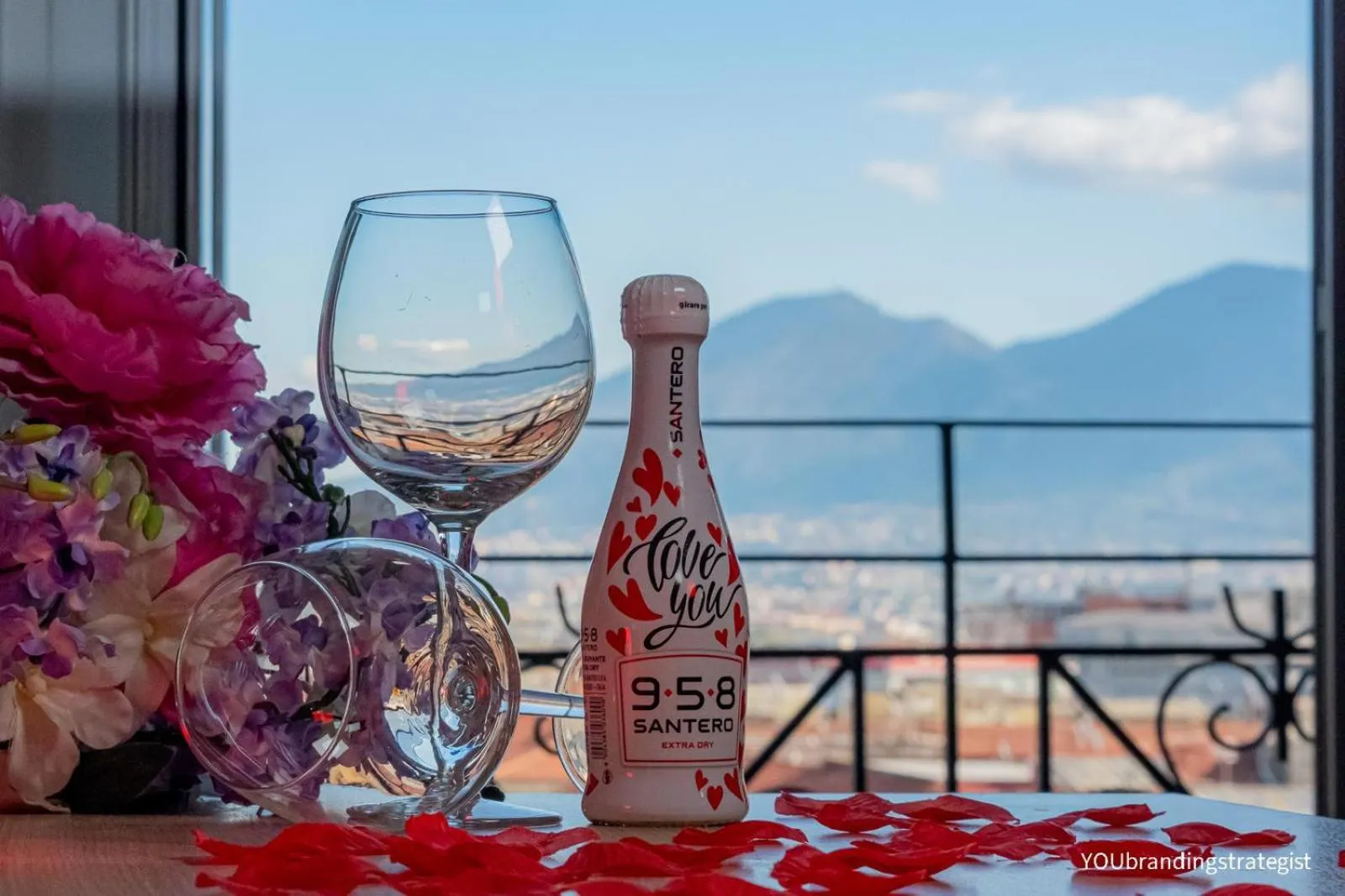 Mountain view in La Peonia