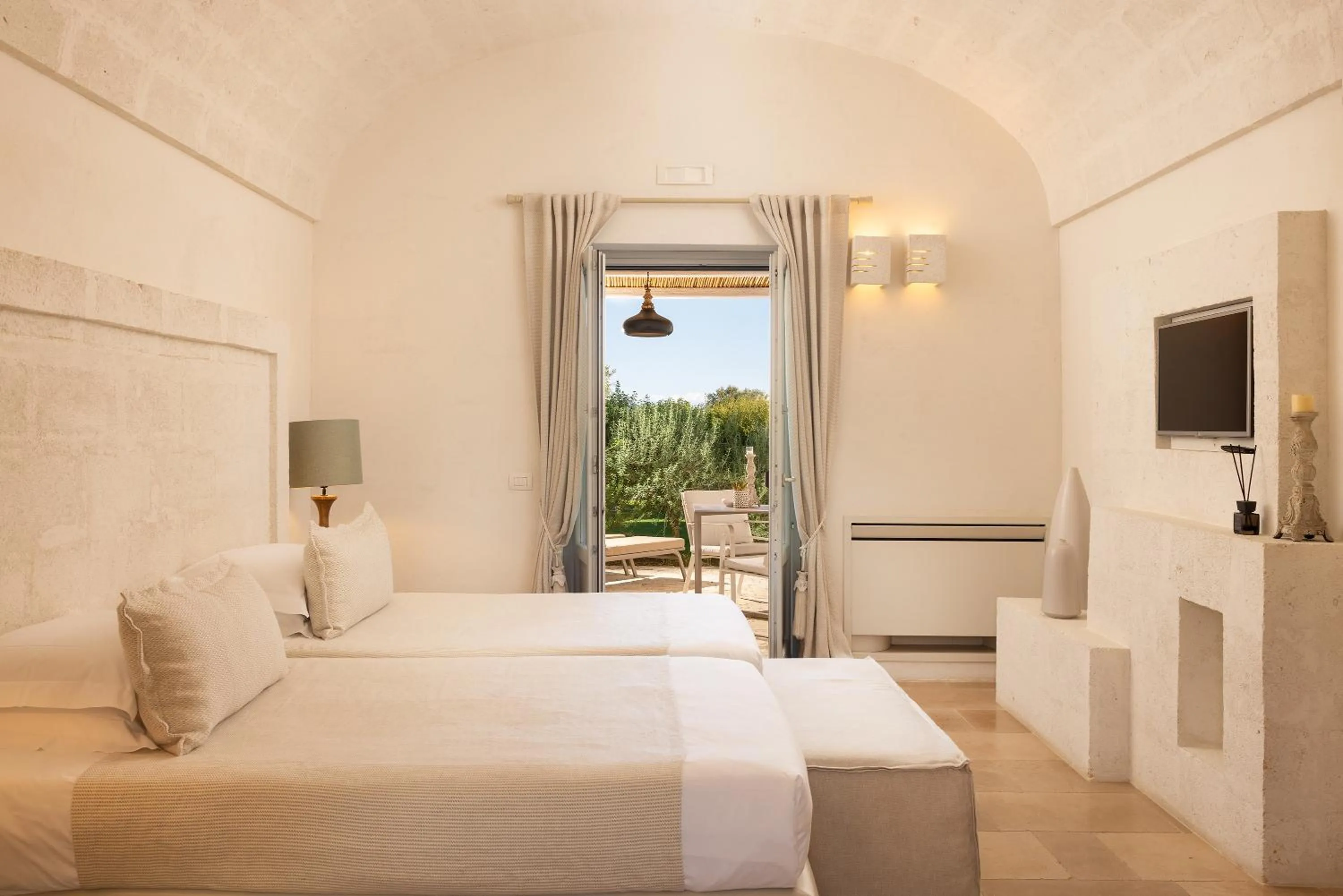 Bedroom, Bed in Masseria San Francesco