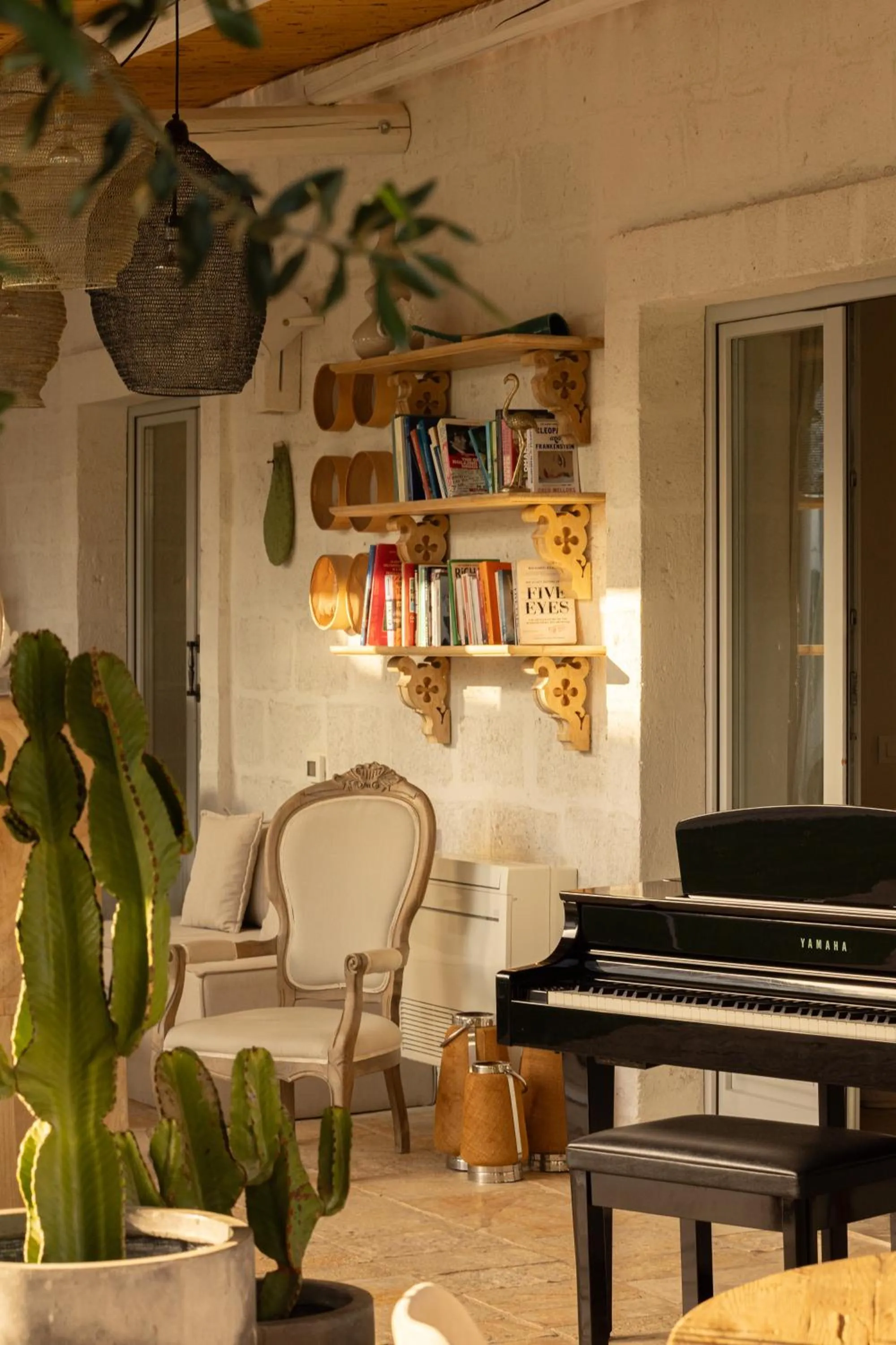 Seating area in Masseria San Francesco