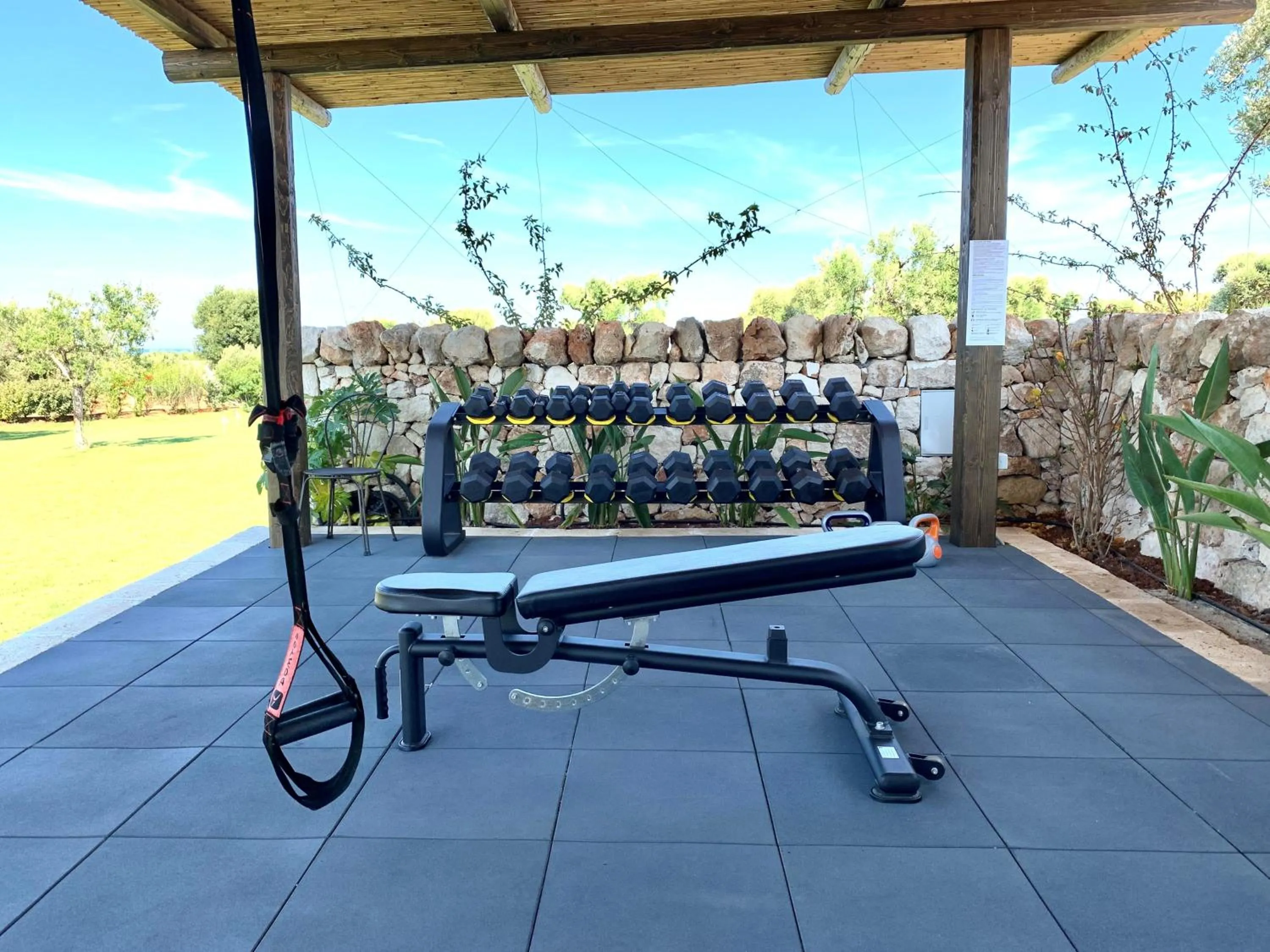 Fitness centre/facilities in Masseria San Francesco