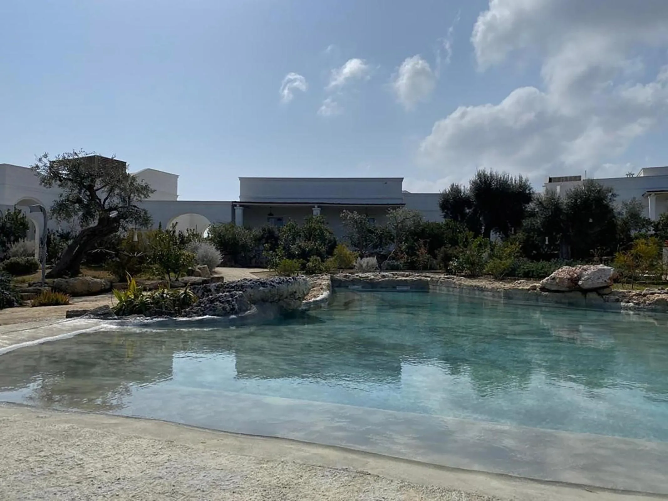 Pool view in Masseria San Francesco