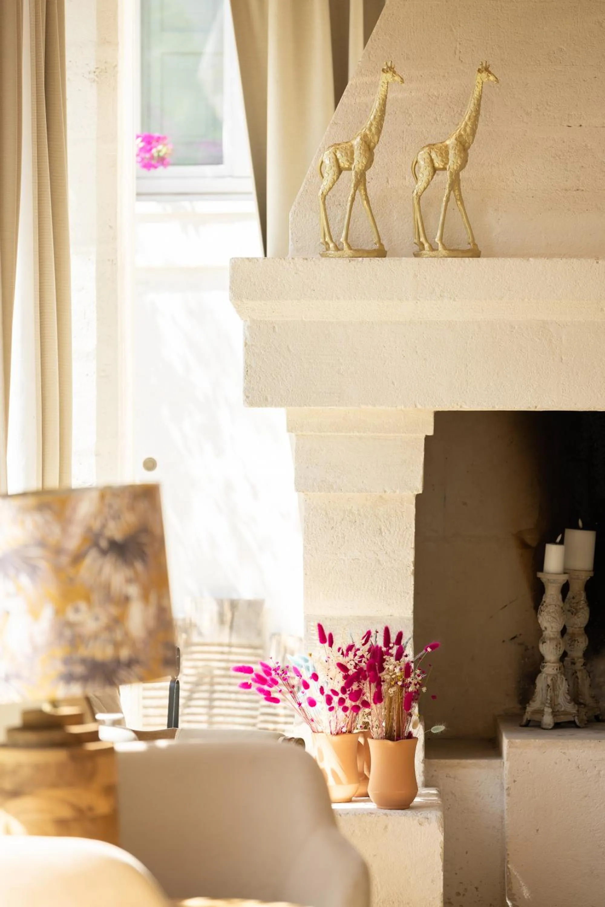 Seating area in Masseria San Francesco