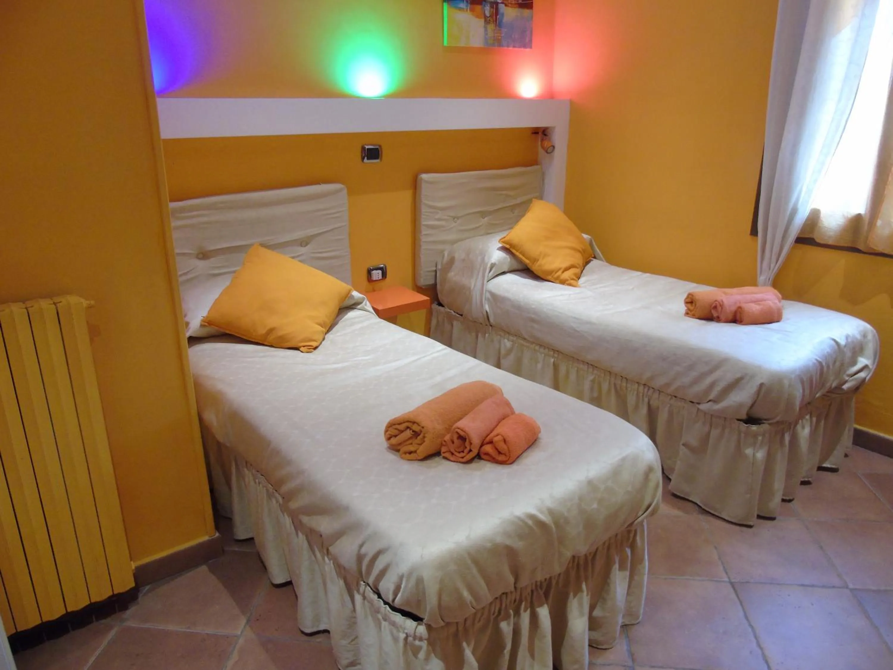 Bed in Hotel Rainbow