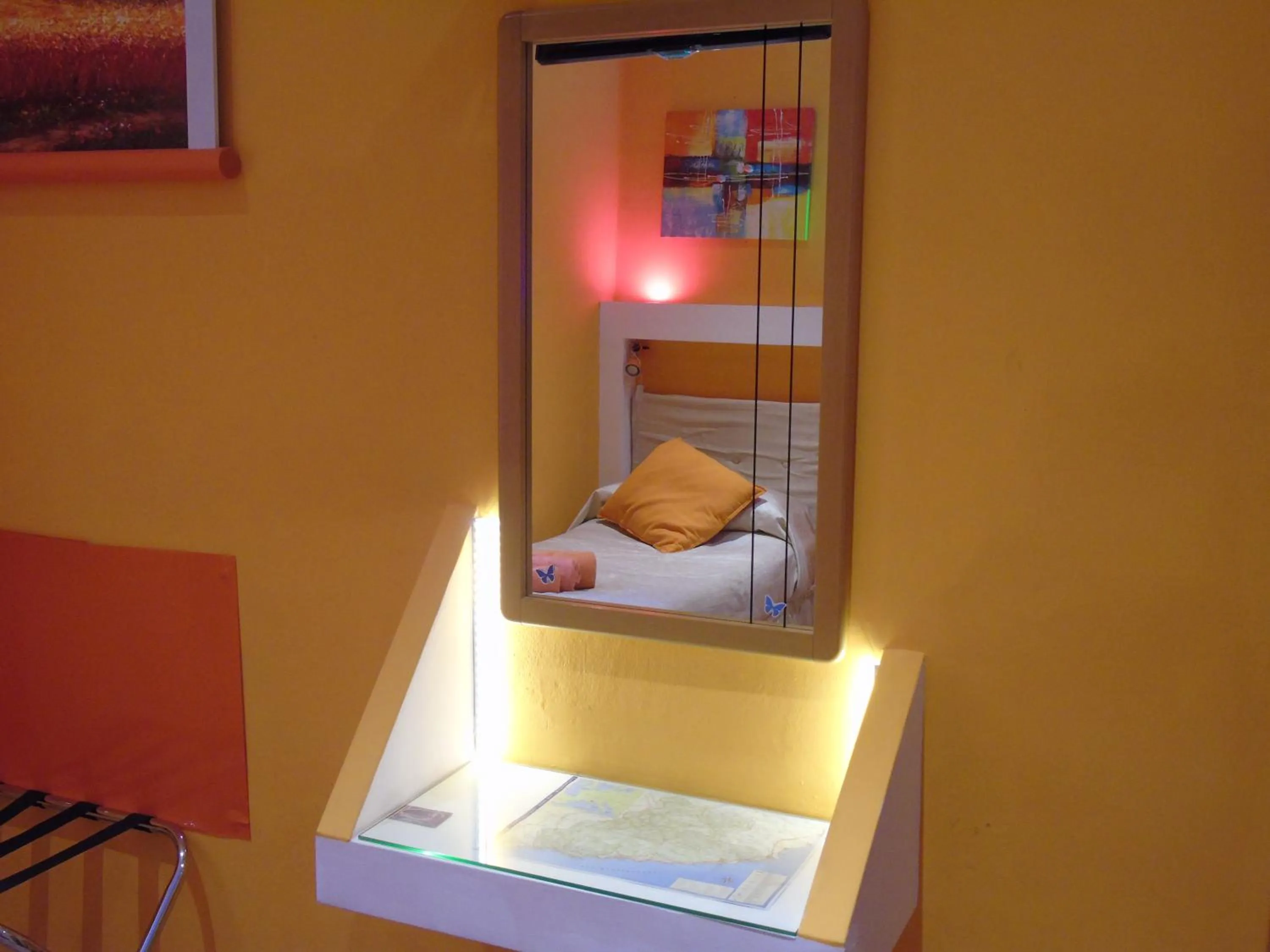 Bed in Hotel Rainbow