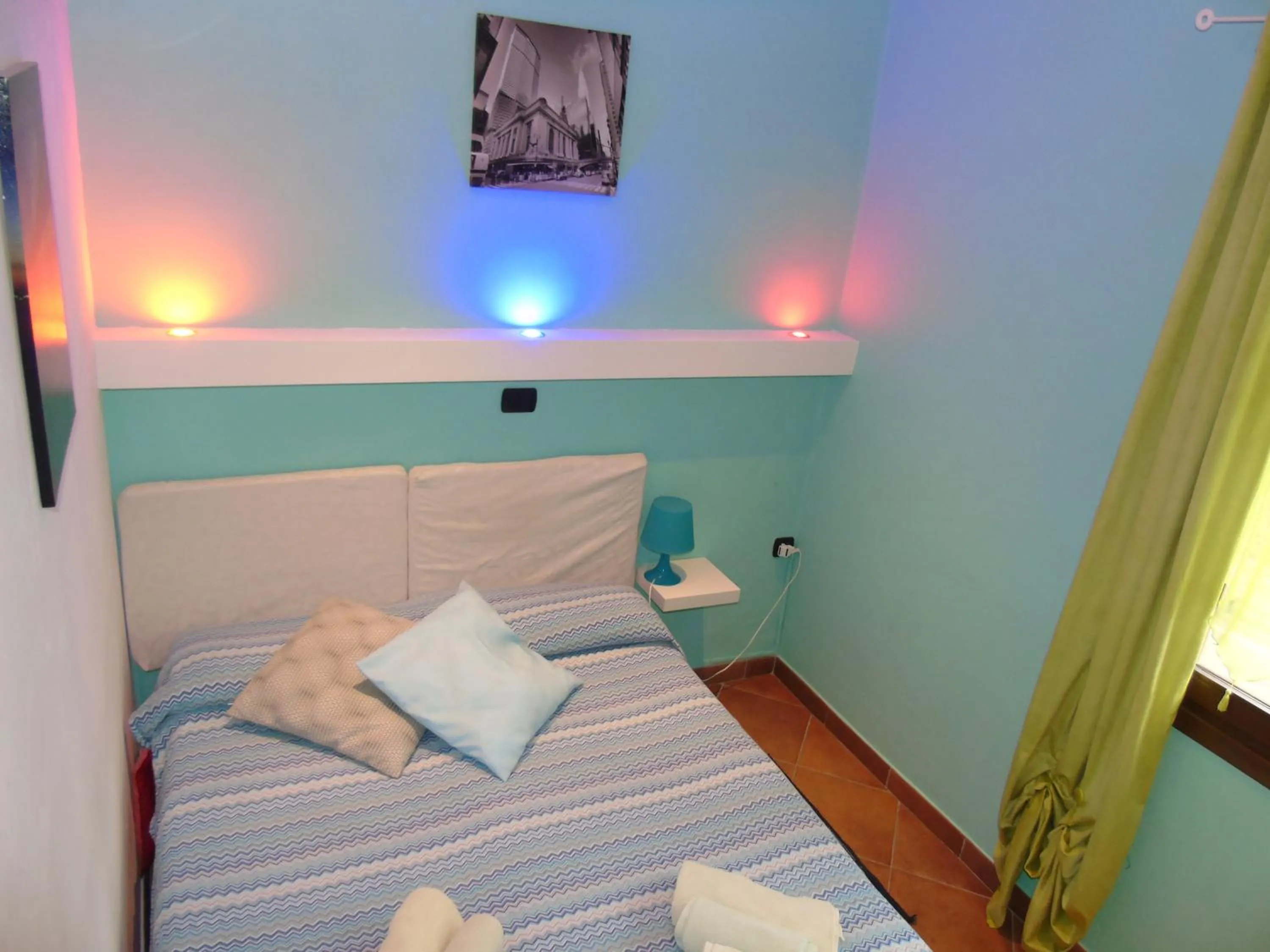 Bed in Hotel Rainbow