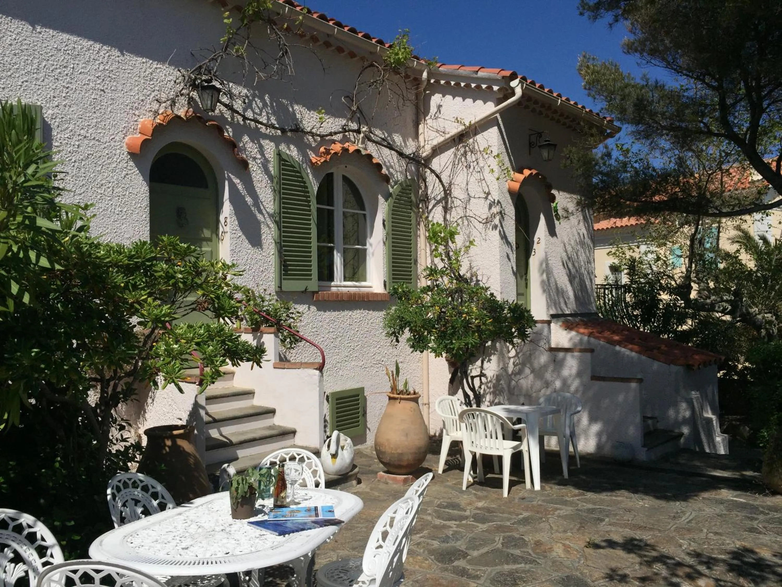 Garden in Hôtel Astria