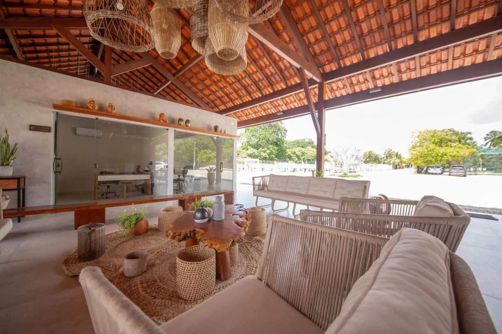 Lobby or reception in Costa Dourada Village