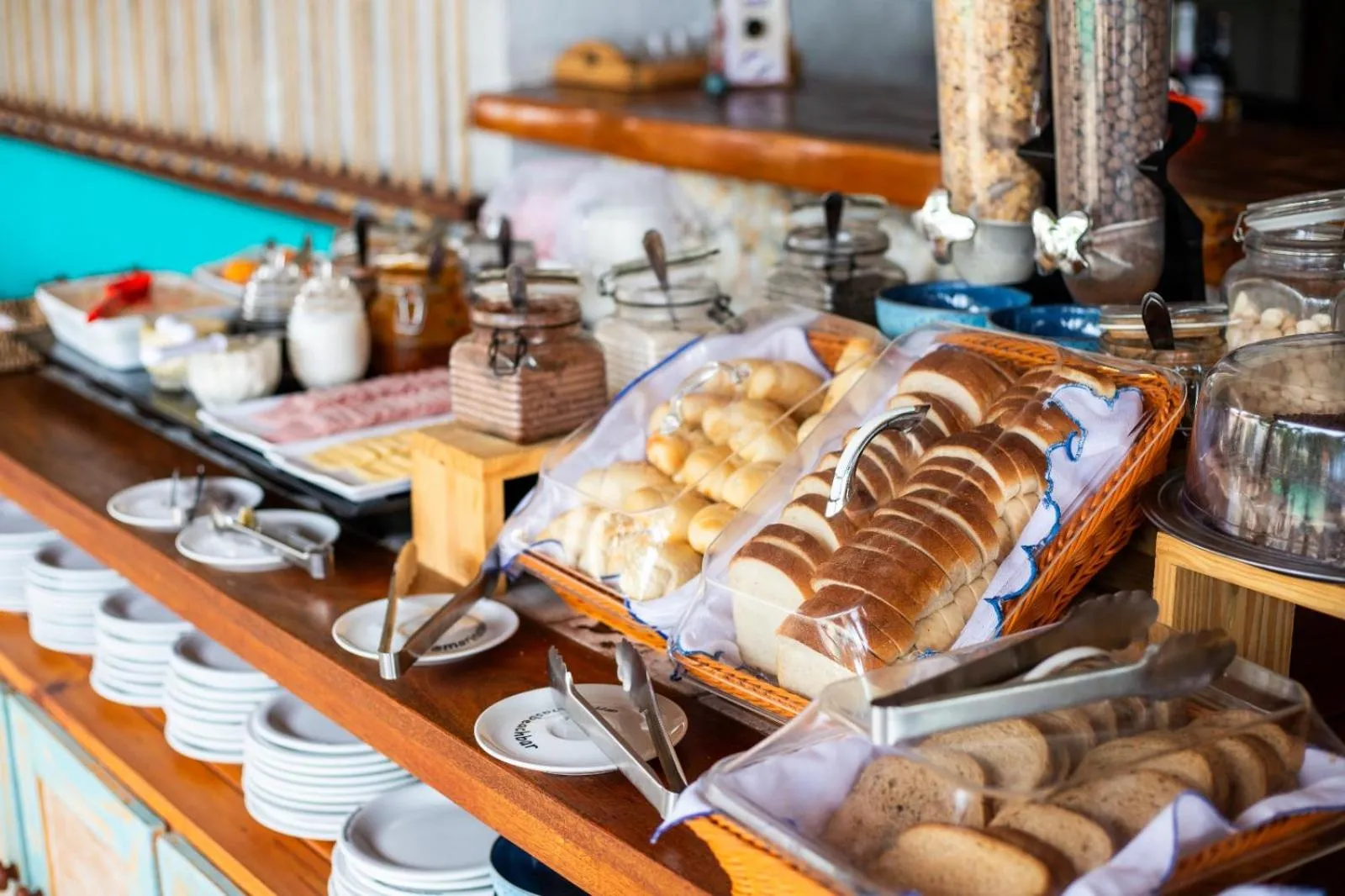 Buffet breakfast in Costa Dourada Village
