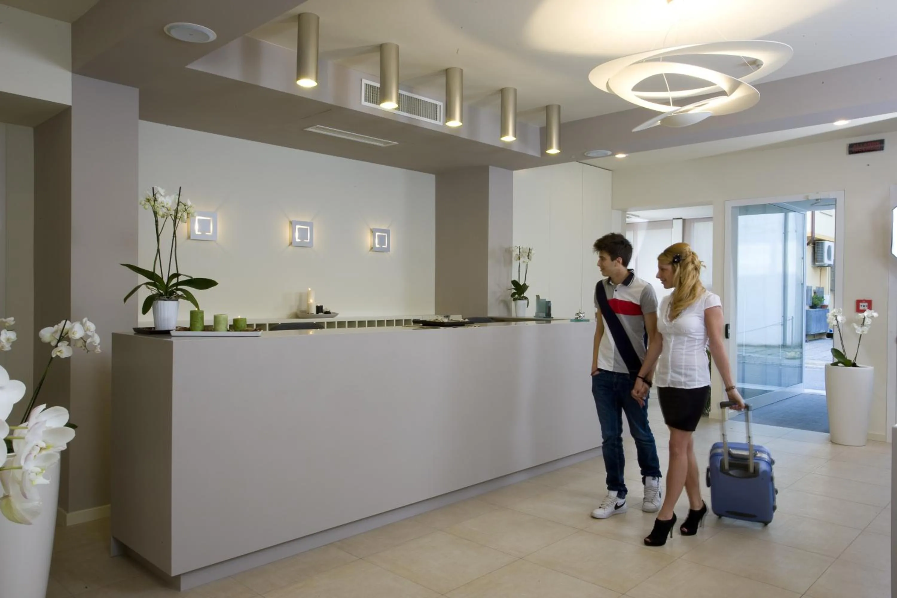Lobby or reception in Hotel Consuelo