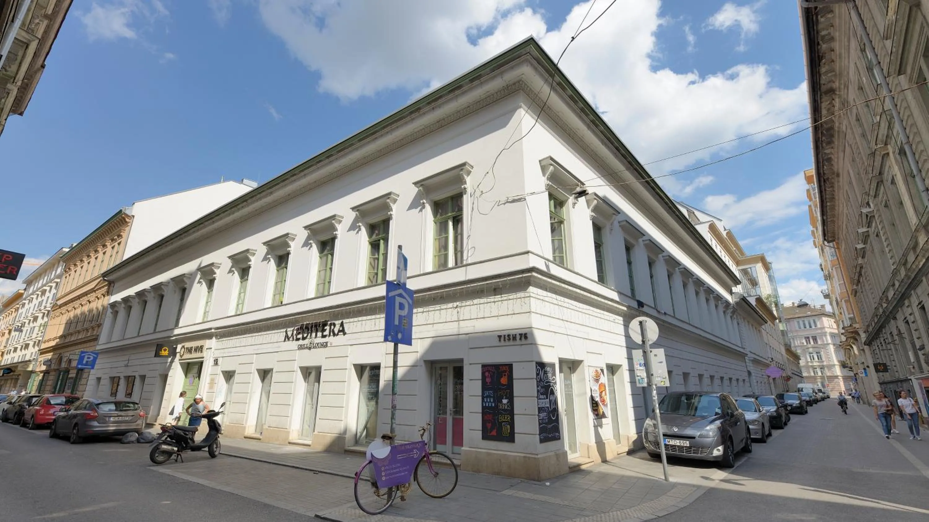 Property building in The Hive Party Hostel Budapest