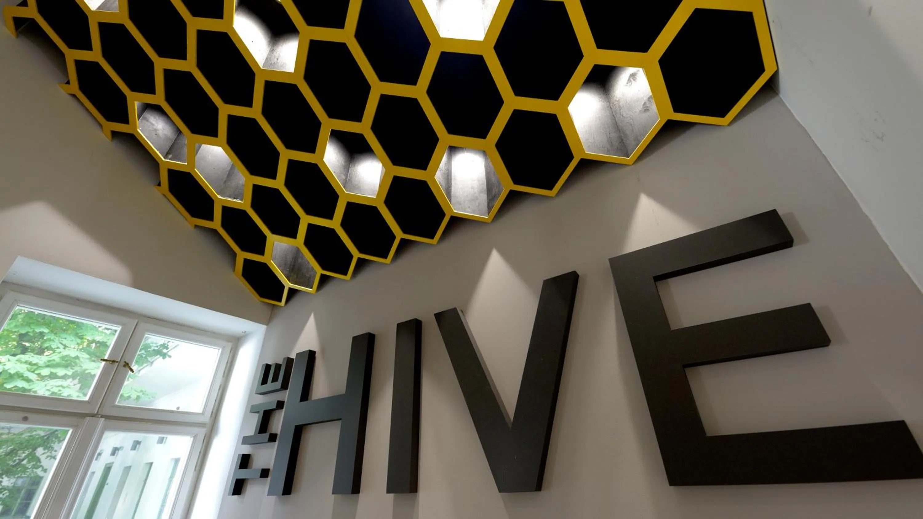 Property logo or sign in The Hive Party Hostel Budapest