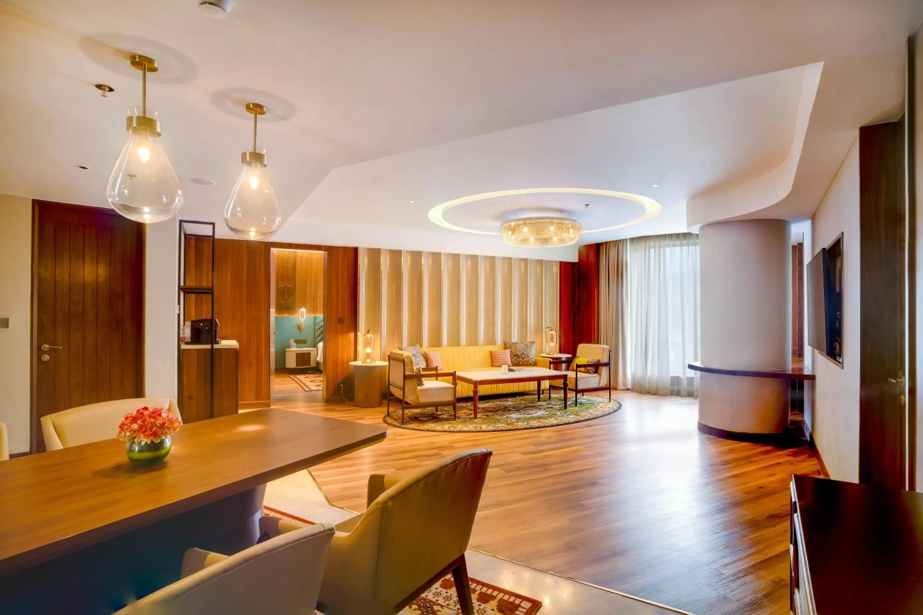 Living room in Taj Mussoorie Foothills, Dehradun