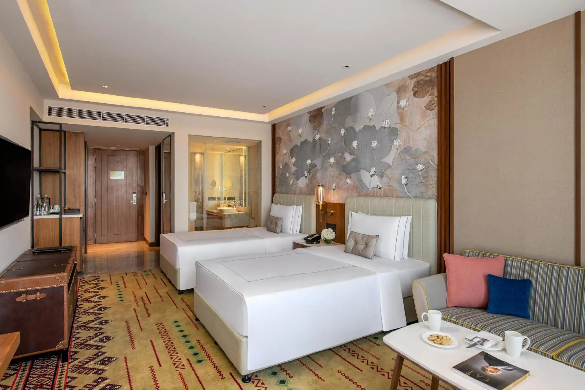 Deluxe Room Twin Bed in Taj Mussoorie Foothills, Dehradun Deluxe Room Twin Bed in Taj Mussoorie Foothills, Dehradun