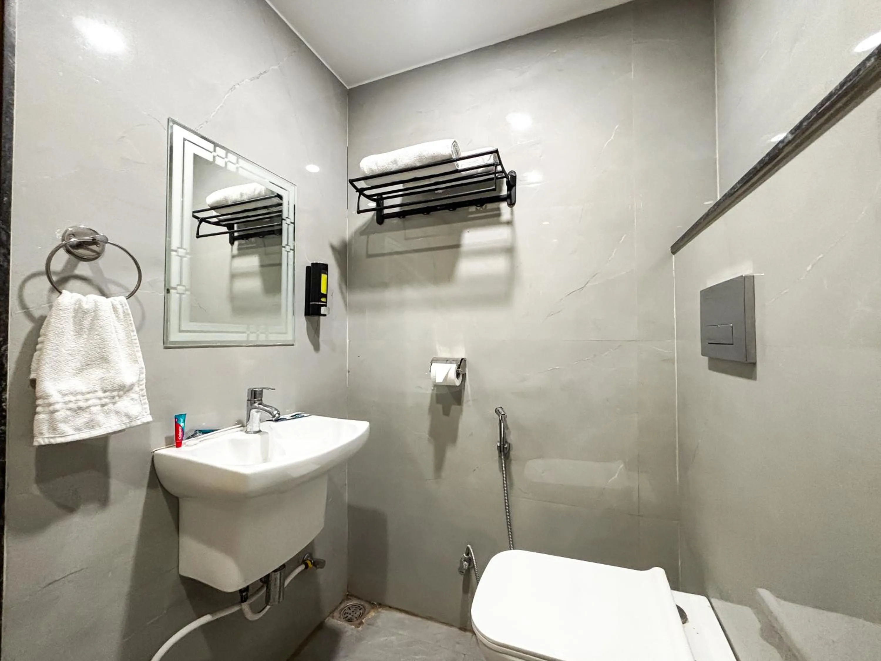Bathroom in Hotel Manas Inn